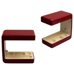 Giotto Stoppino, a Pair of Isos Table Lamps, Tronconi