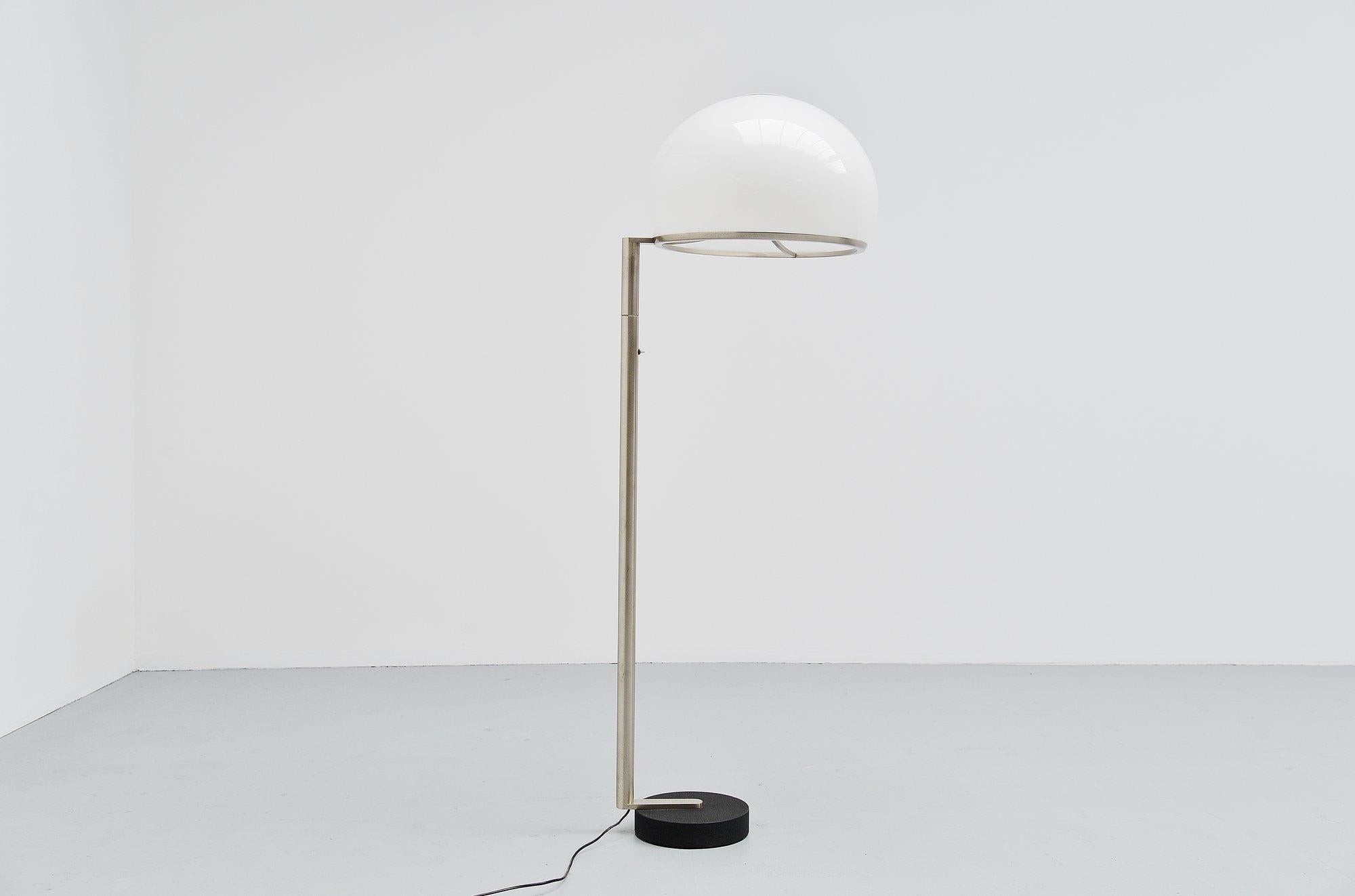 Metal Giotto Stoppino Arteluce Model 2051 Floor Lamp, Italy, 1966