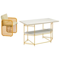 Giotto Stoppino Set of Desk and Armchair 