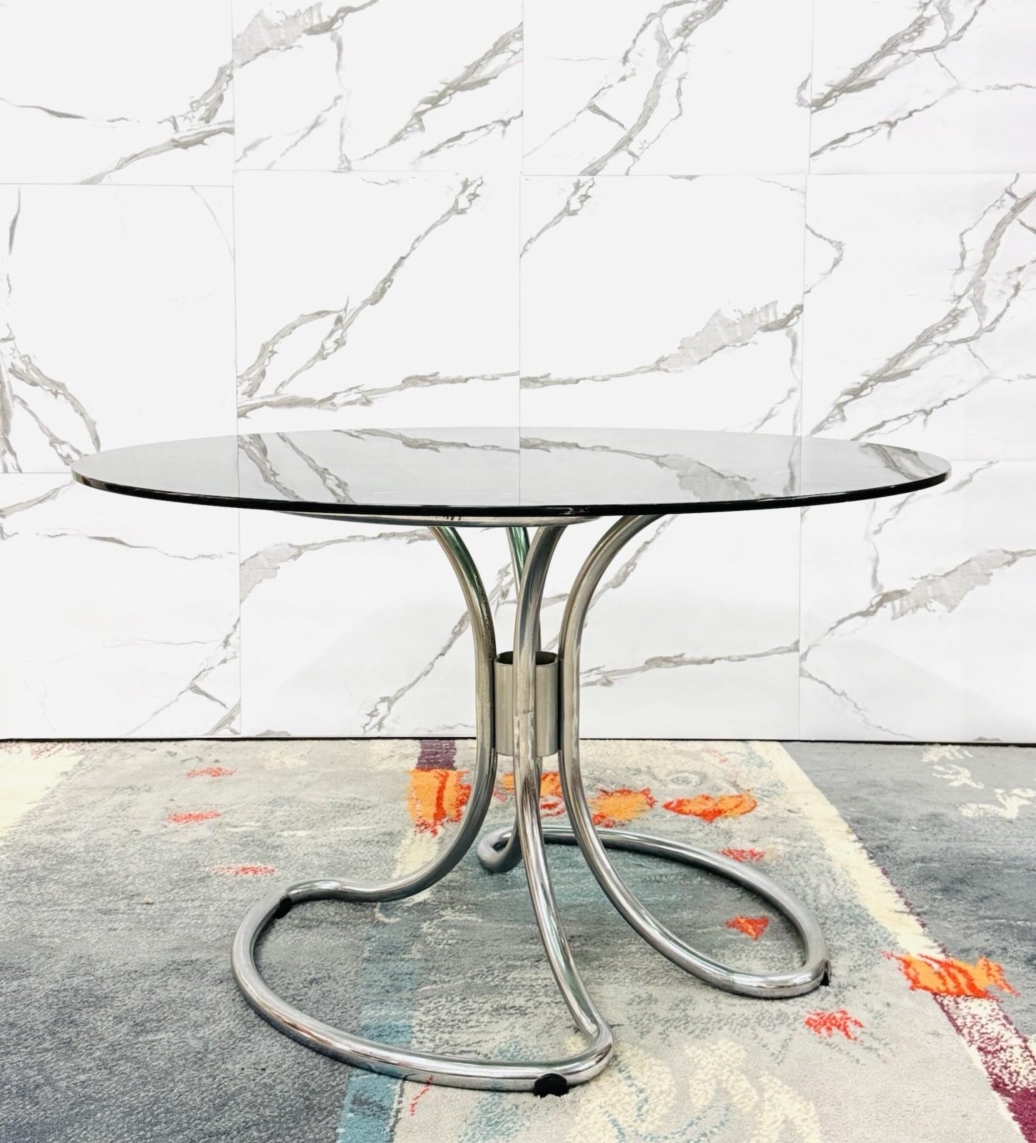 Giotto Stoppino And Gastone Rinaldi Complete Dining Set Modern Design For Sale 4