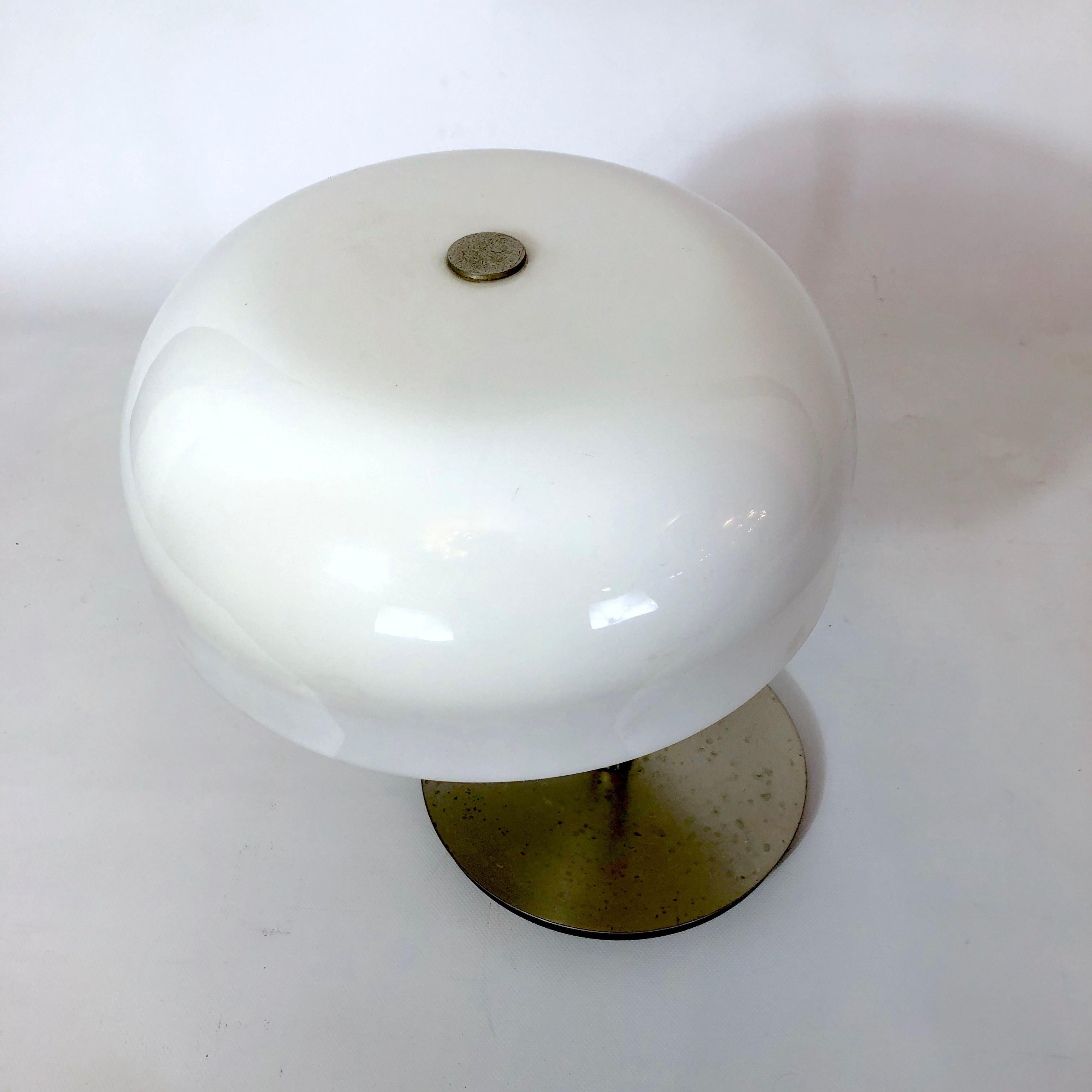 Metal Giotto Stoppino, Italian Vintage Table Lamp from 70s For Sale
