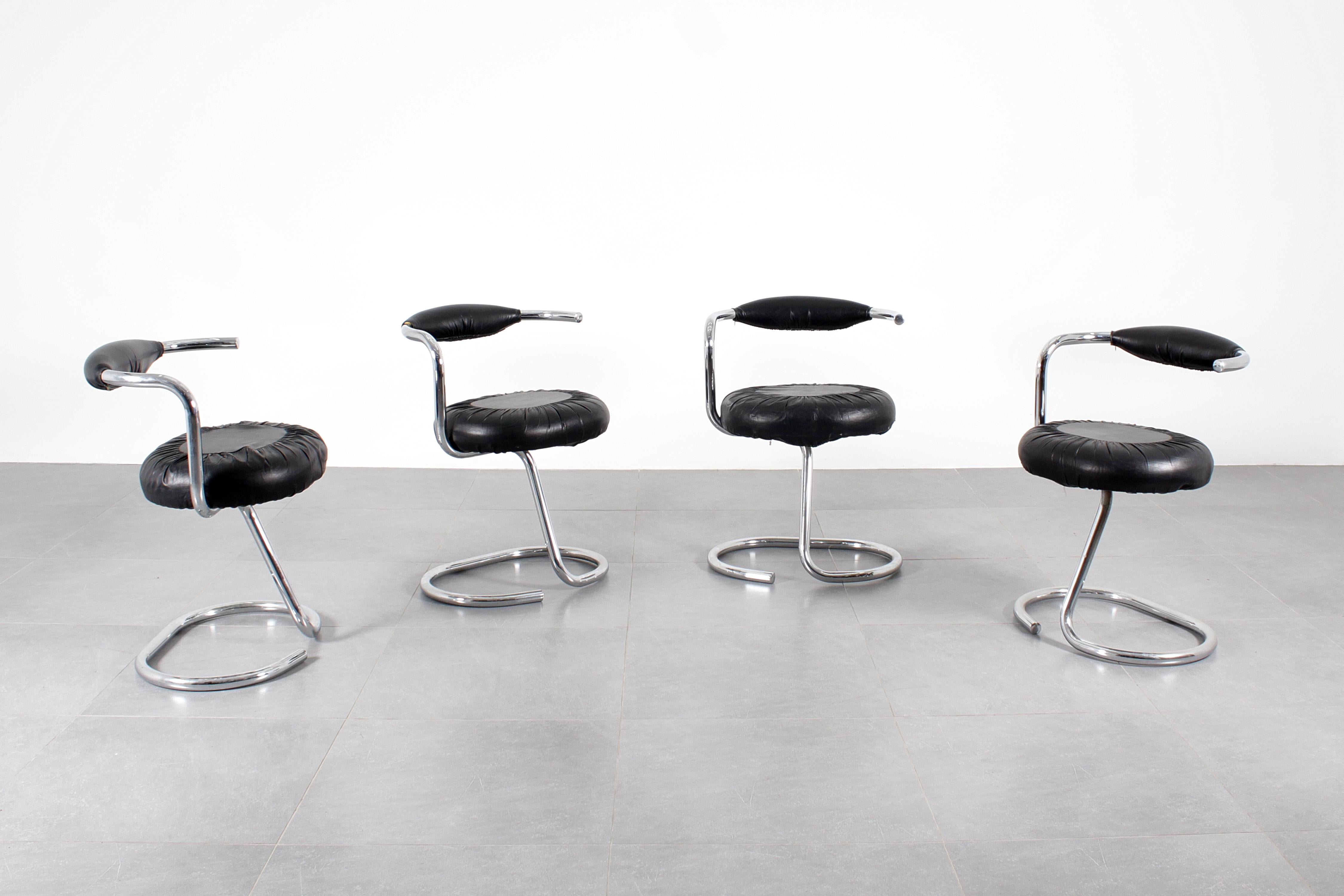 Italian Giotto Stoppino Set of 4 