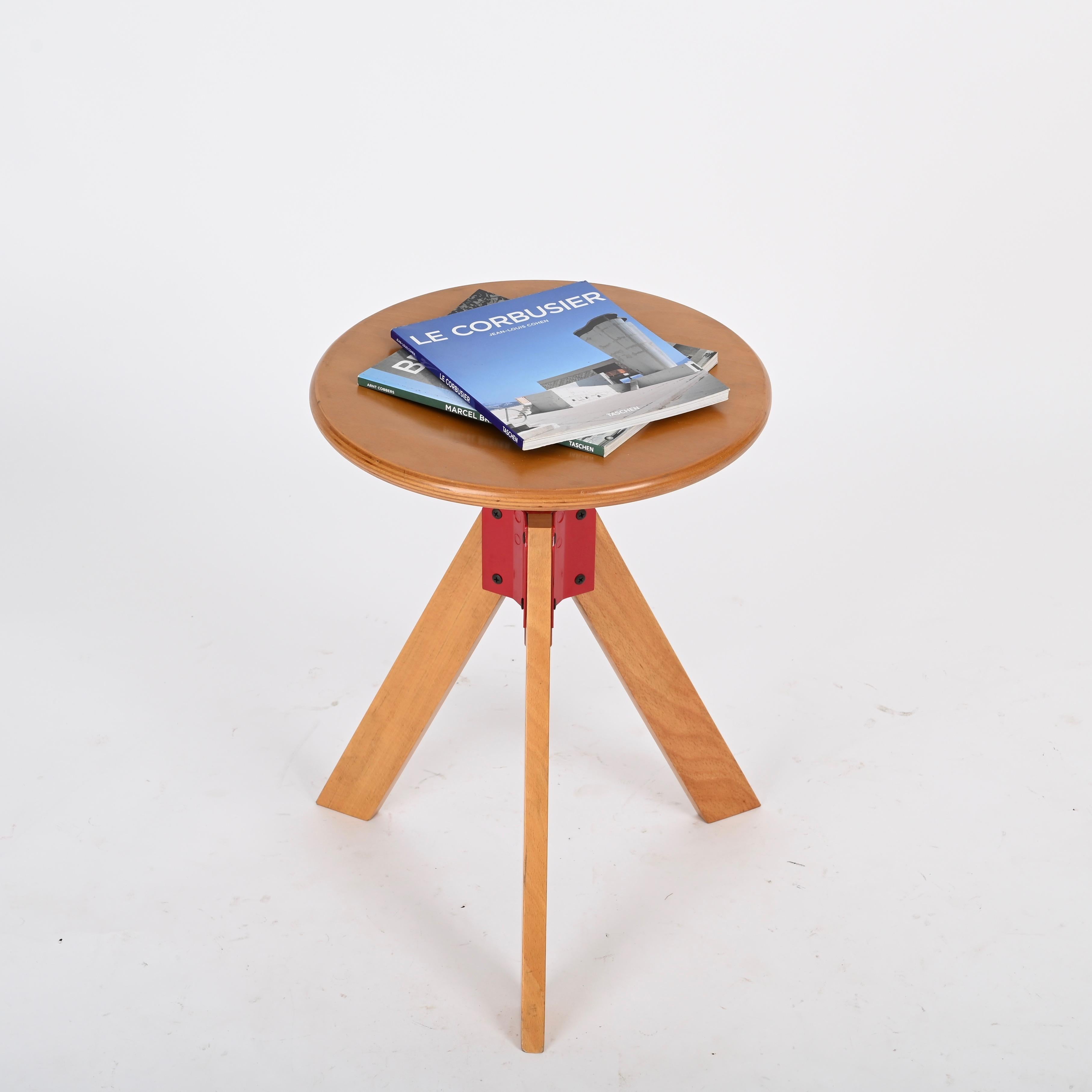 Mid-Century moderno Sgabello o tavolino girevole 