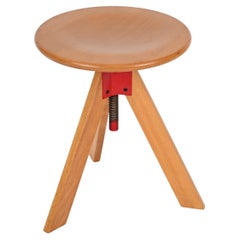 Tabouret pivotant Giotto de Lomazzi pour Zanotta, Italie, années 1970