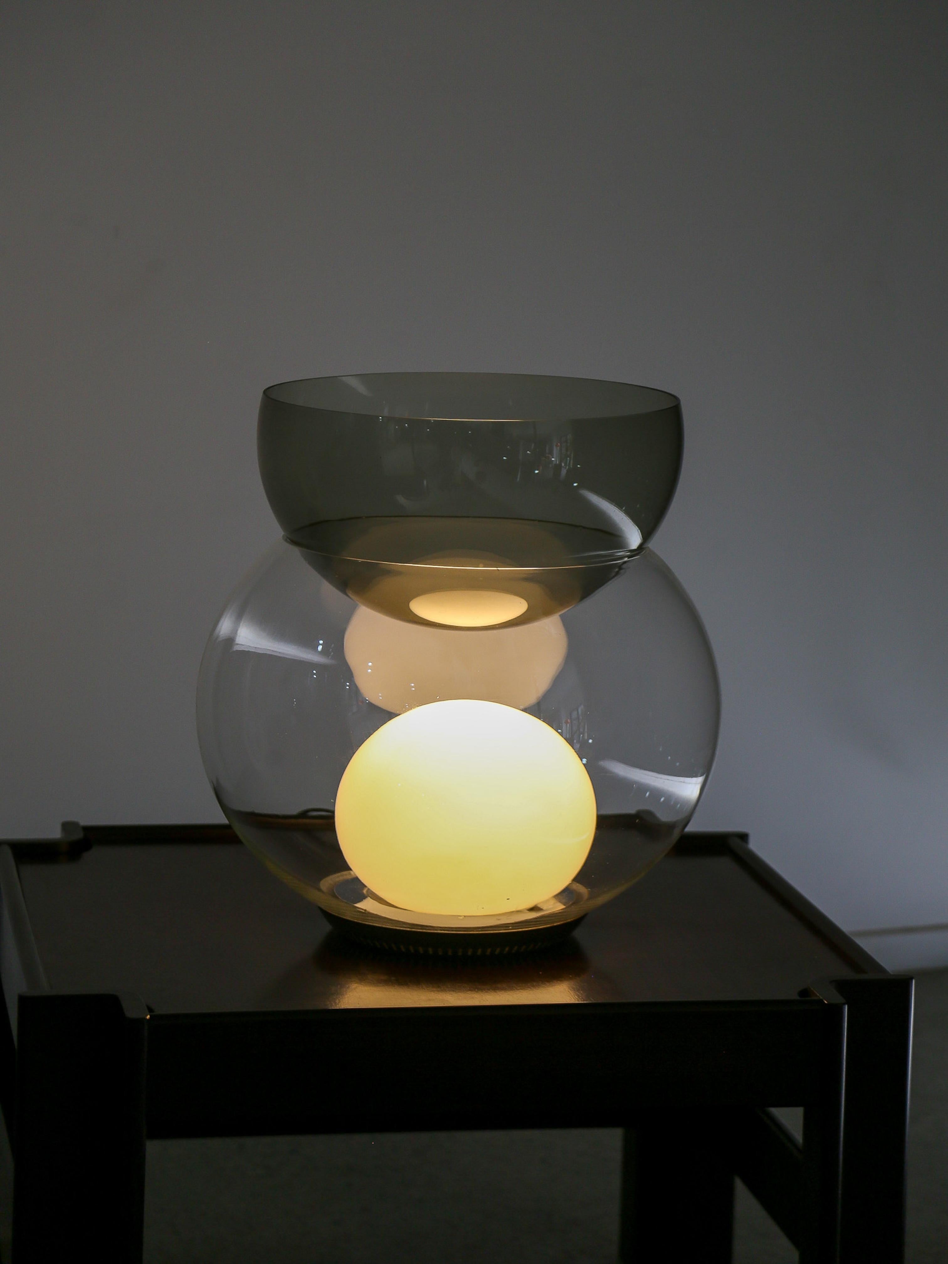 Metallo Lampada da tavolo Giova di Gae Aulenti per Fontana Arte 1960s in vendita
