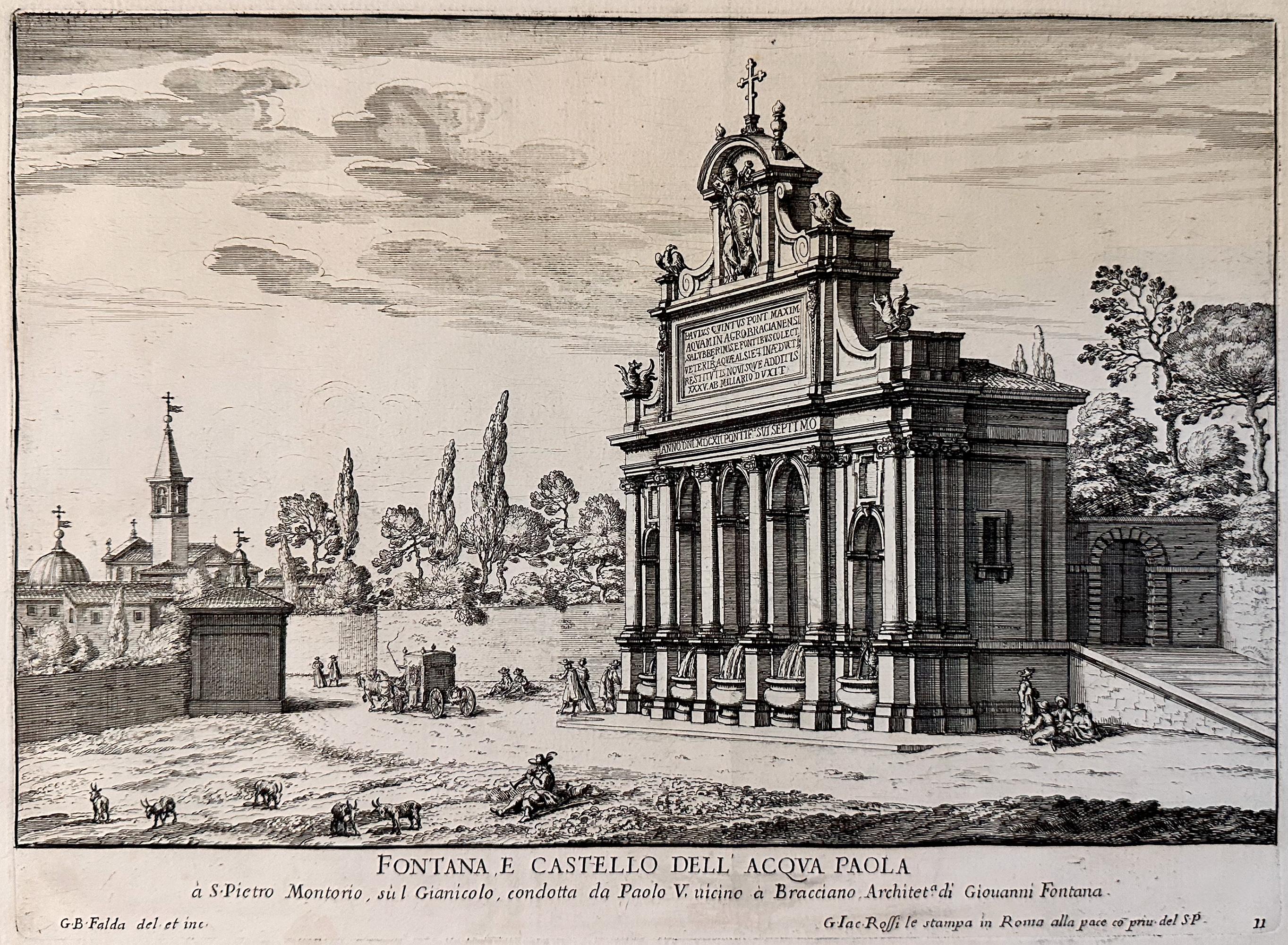 Fuentes de Roma; Fontana e castello dell'Acqua