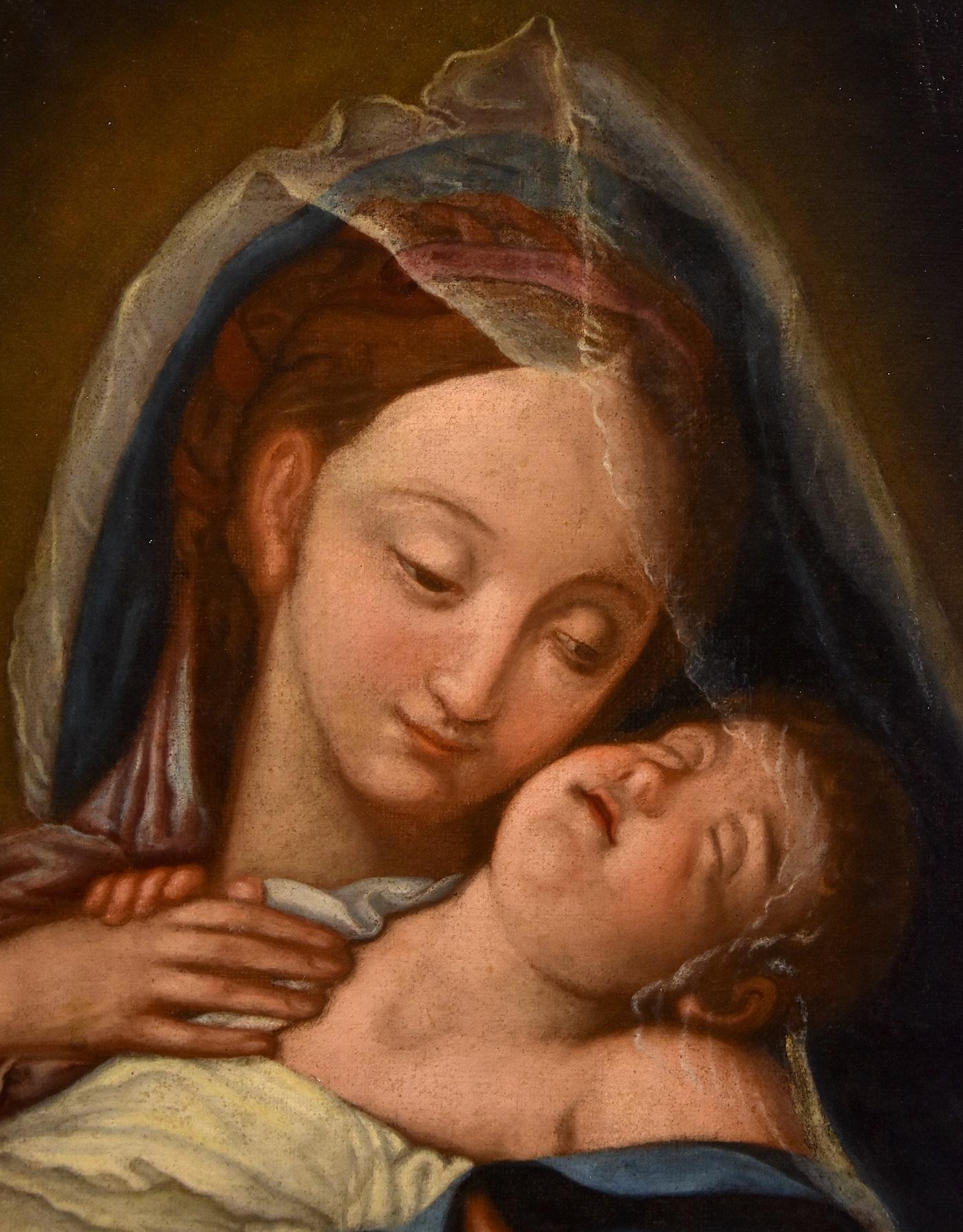 Madonna mit schlafendem Kind
Anhänger von Giovan Battista Salvi, bekannt als 