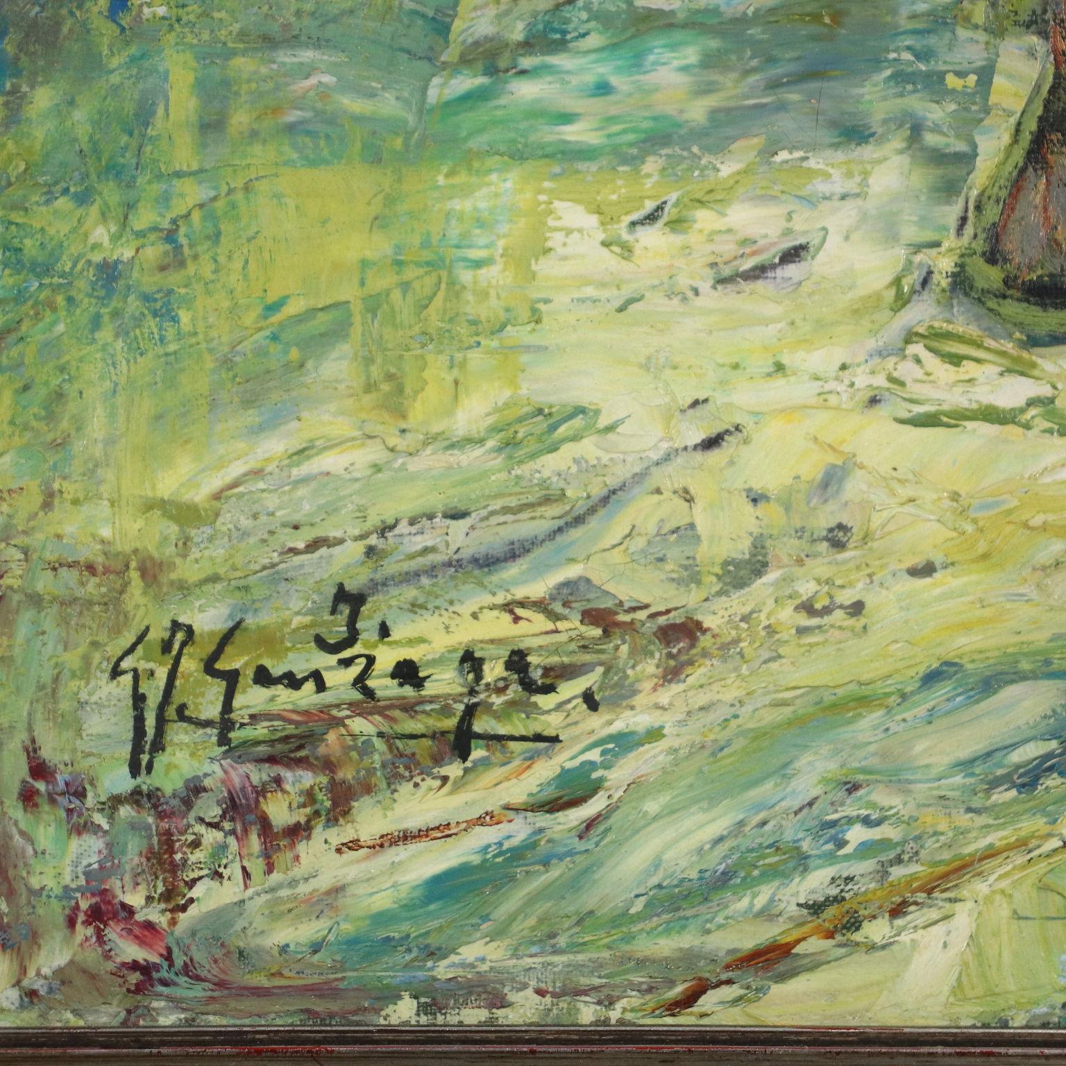 Don Quixote of La Mancha, 1962 - Other Art Style Painting by Giovan Francesco Gonzaga