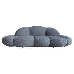Giovannetti Collezioni Siglo XXI Le Nuvole Sofà Gris NUEVO diseñador S. Giobbi