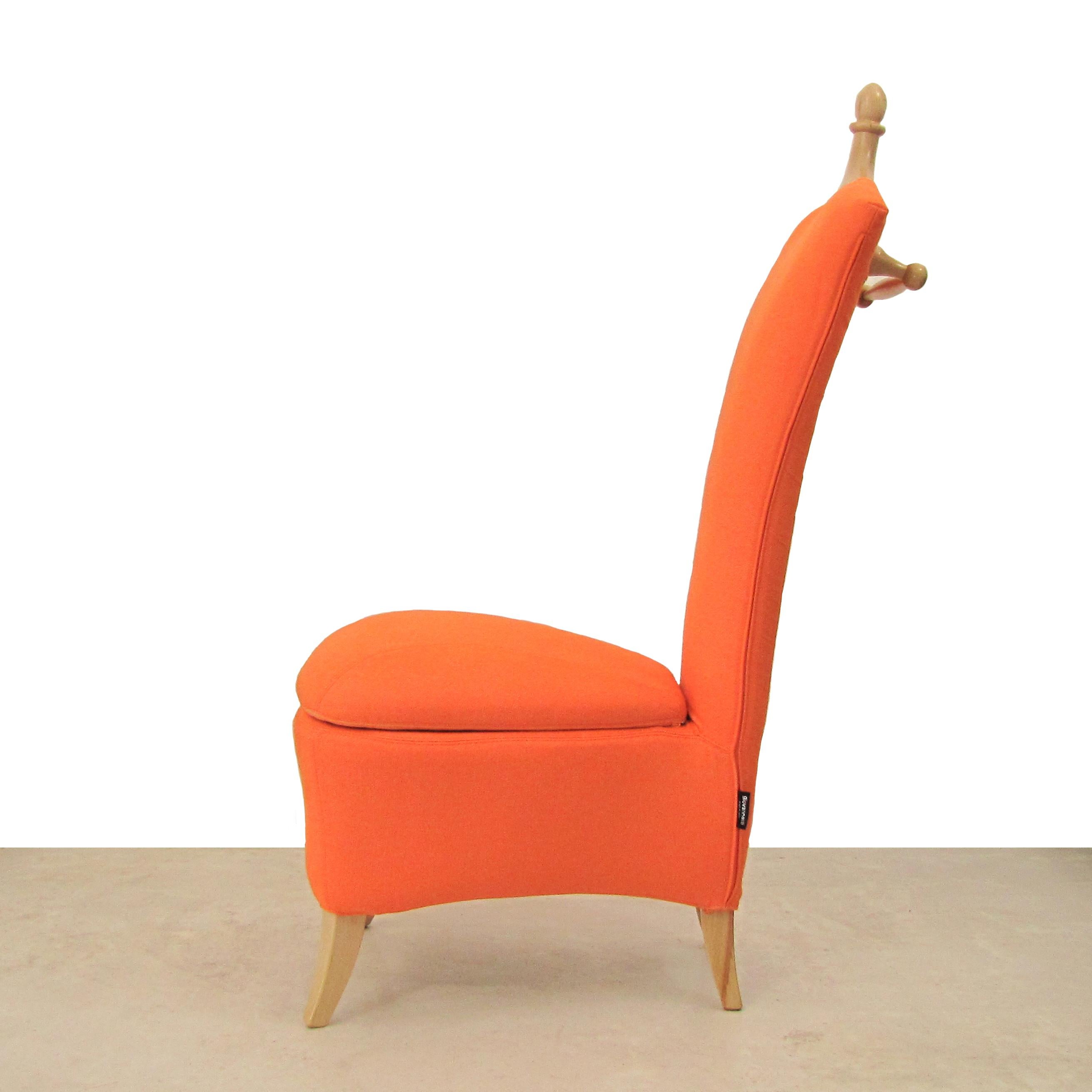 Giovannetti, Elegant and Functional Armchair by M. Lovi 90s, 