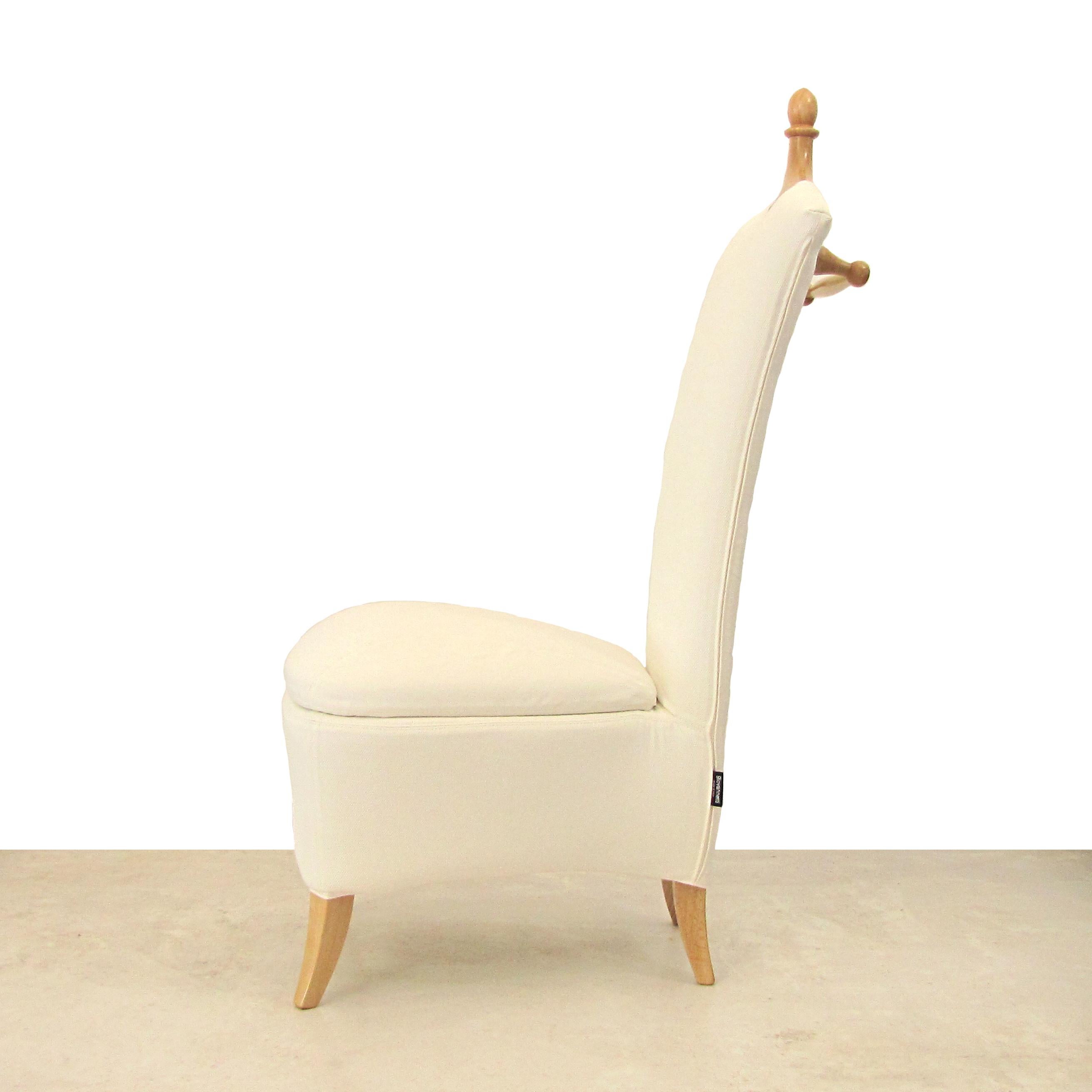 Giovannetti, Elegant and Functional Armchair by M. Lovi 90s, 