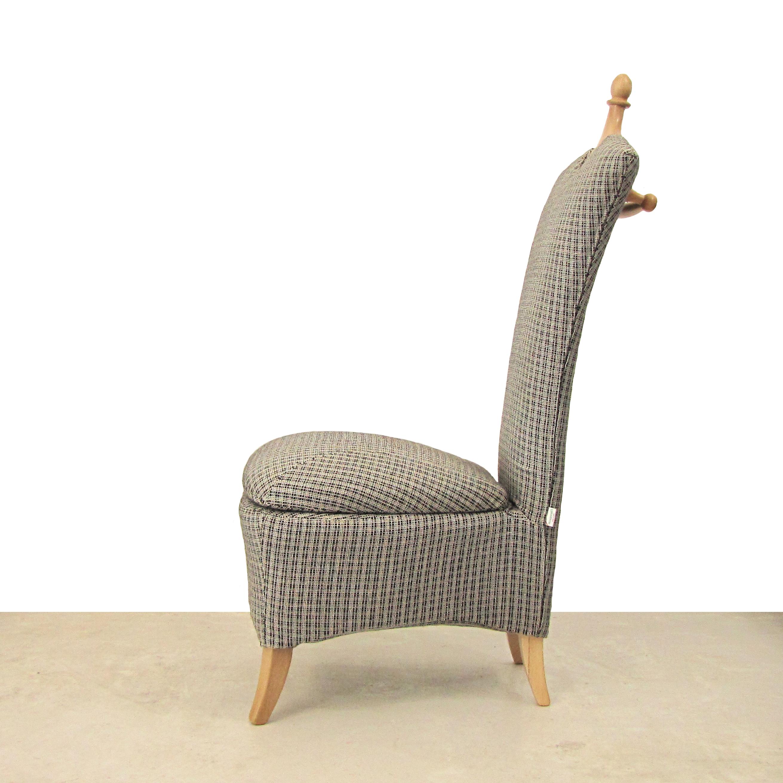 Giovannetti, Elegant and Functional Armchair by M. Lovi 90s, 