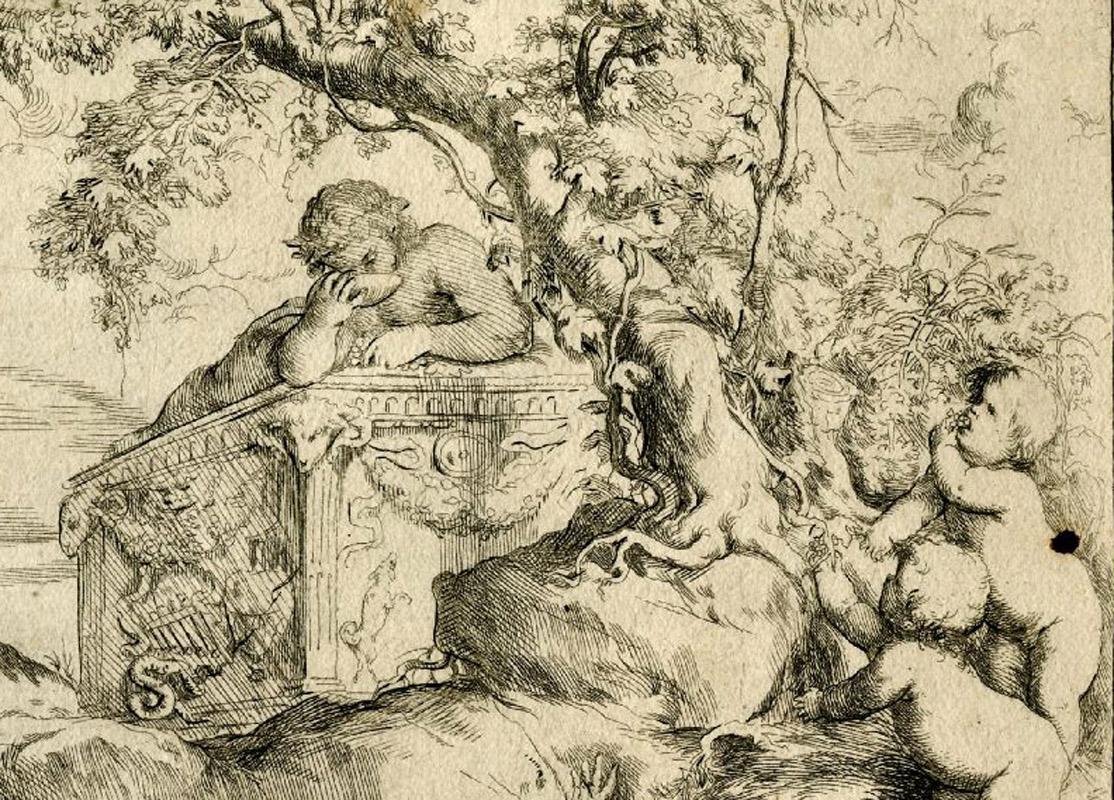 Bacchanal
Etching, 1649
Inscribed in the square left: 