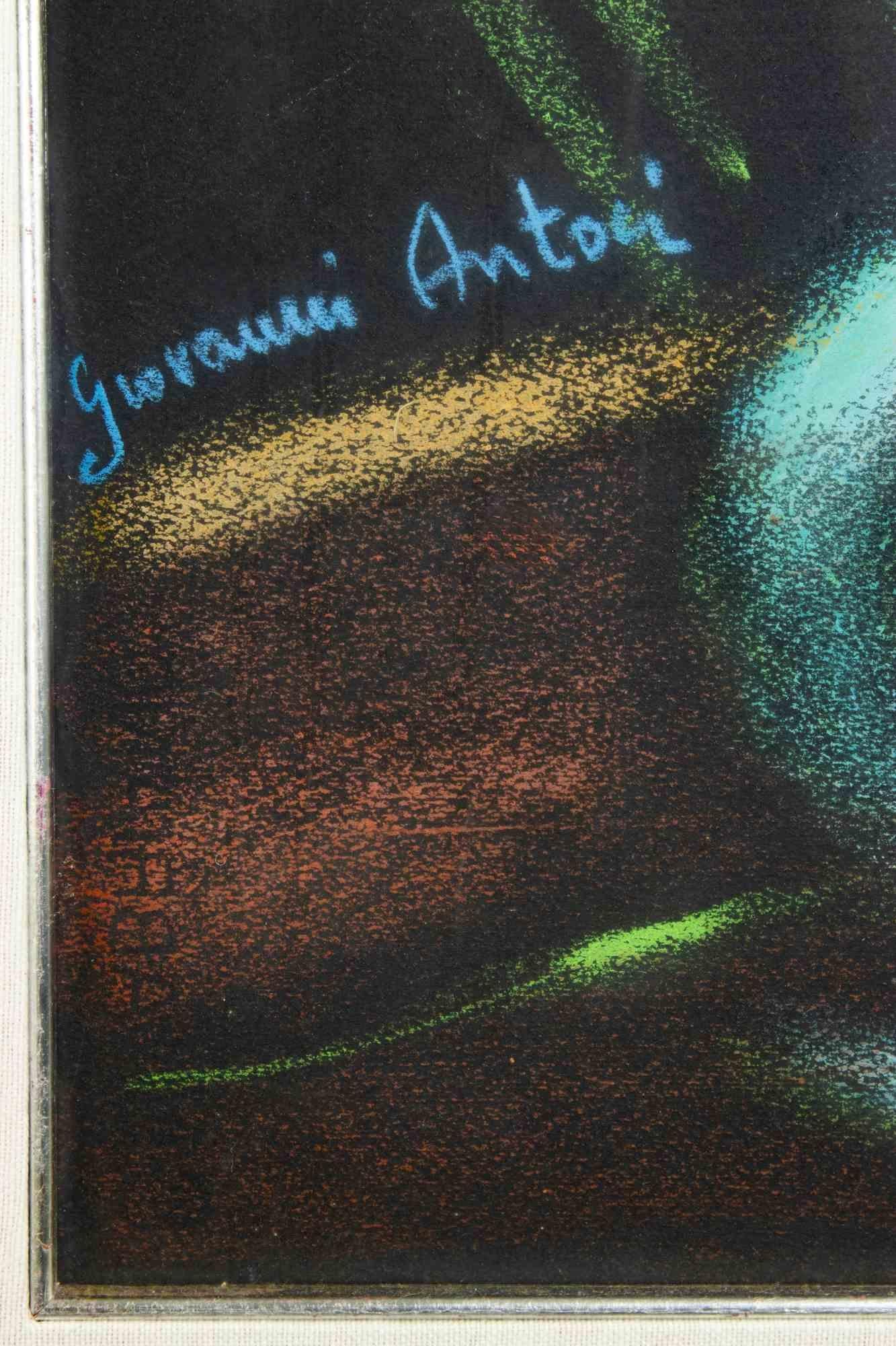 Flowers is a modern artwork realized by Giovanni Antoci in the mid-20th Century

Mixed colored oil painting

Hand signed on the lower margin

Incudes frame