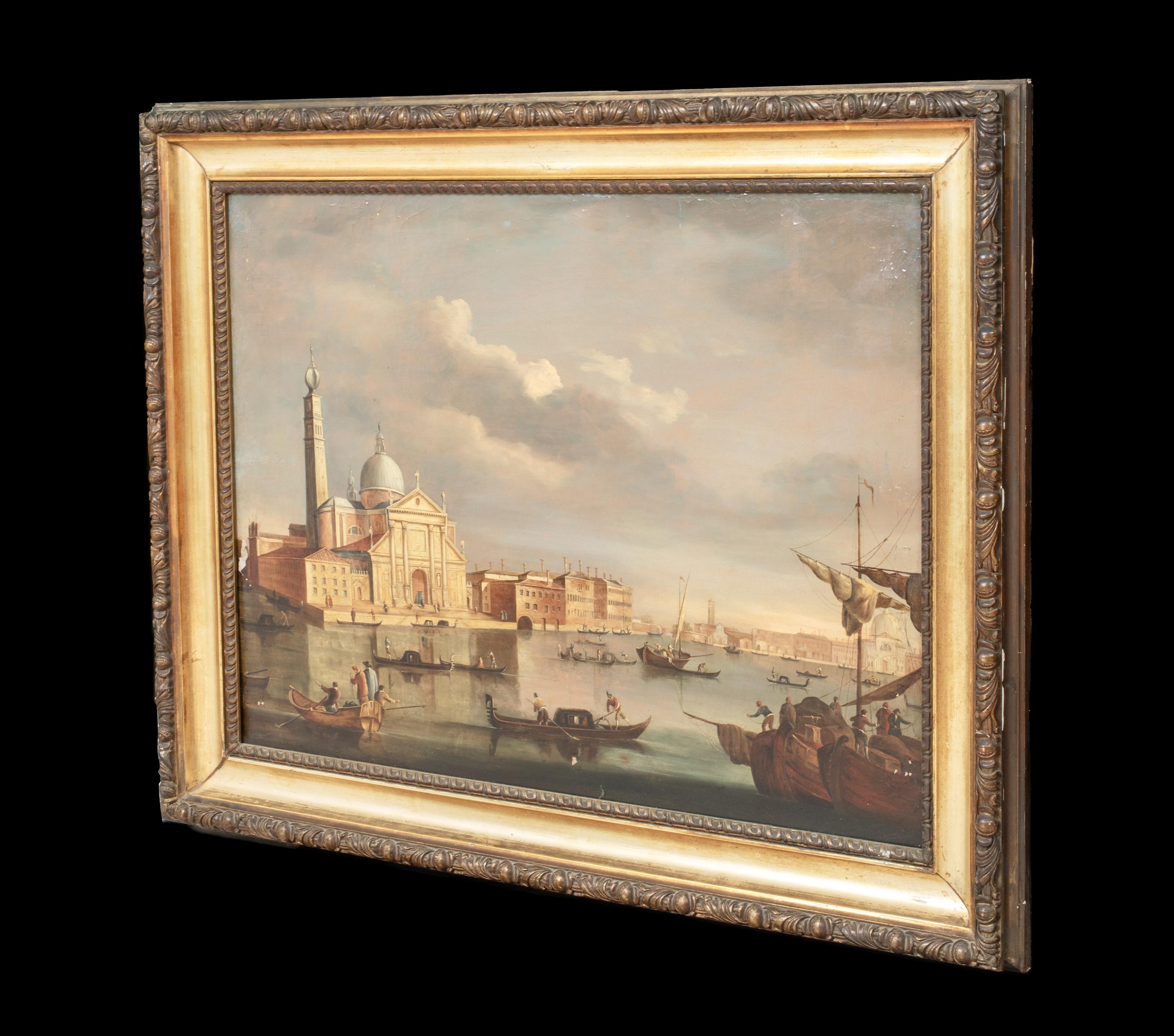 San Giorgio Maggiore Venecia, siglo XVIII  seguidor de CANALETTO (1697-1768) 5