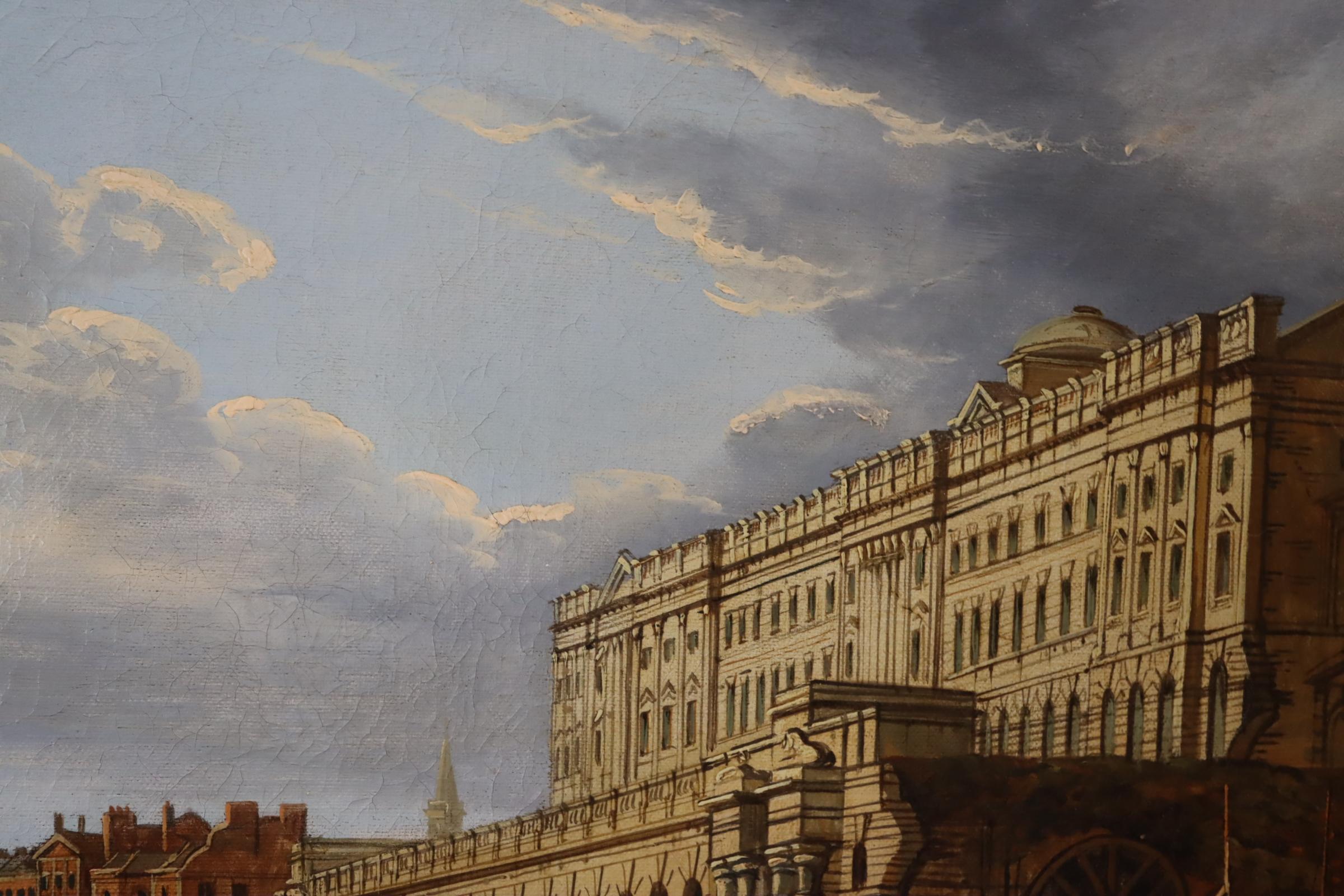 'The Parliament building by the Thames' School of Canaletto, 18th Century For Sale 1