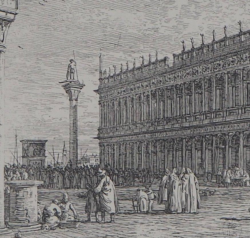 Venice: San Marco Square - Héliogravure, 1975 - Academic Print by Giovanni Antonio Canal (Canaletto)