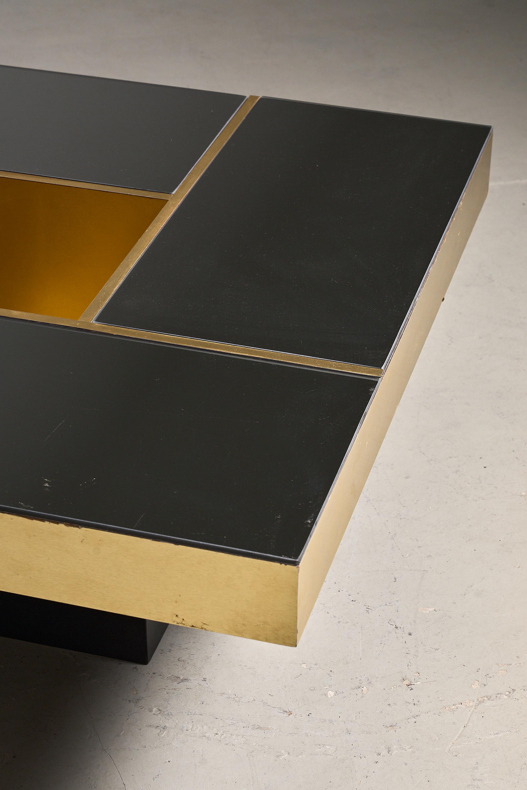 Table basse à miroir Giovanni Ausenda en vente 3