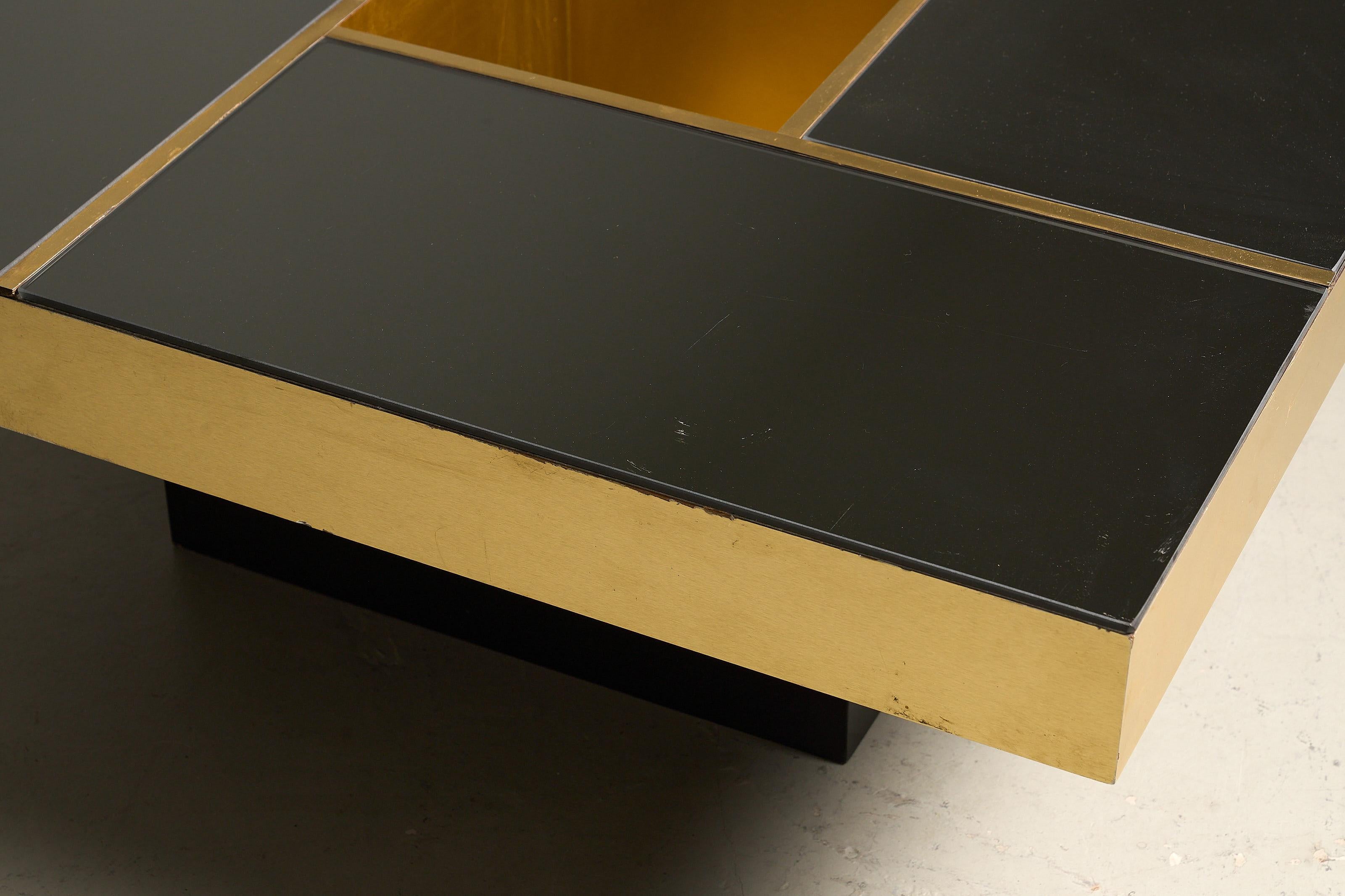 Table basse à miroir Giovanni Ausenda en vente 4