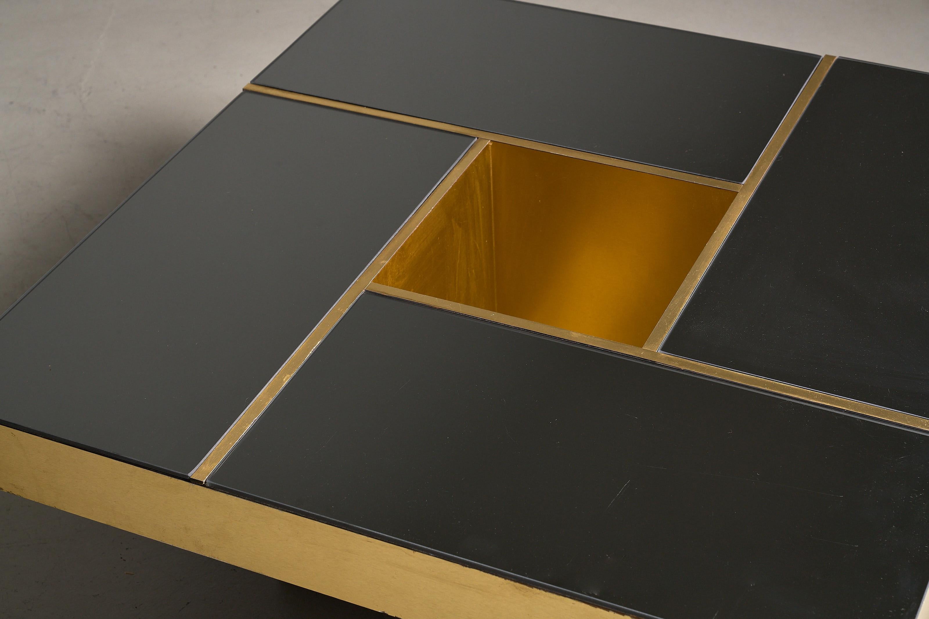 Table basse à miroir Giovanni Ausenda en vente 2