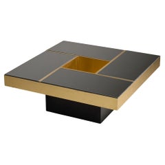 Giovanni Ausenda mirrored coffee table