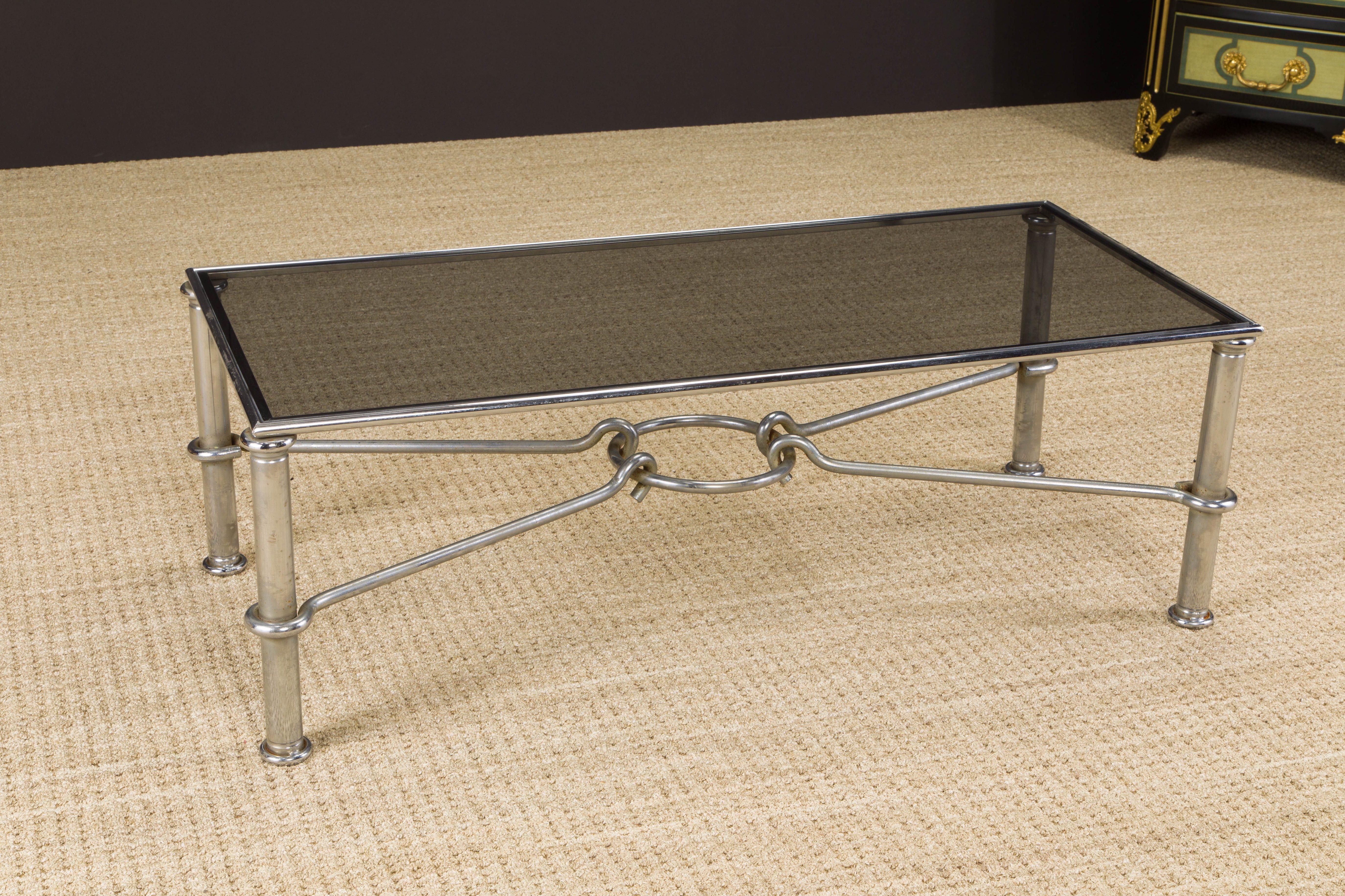 Giovanni Banci for Hermès Equestrian Neoclassical Style Coffee Table, 1970s  For Sale 8