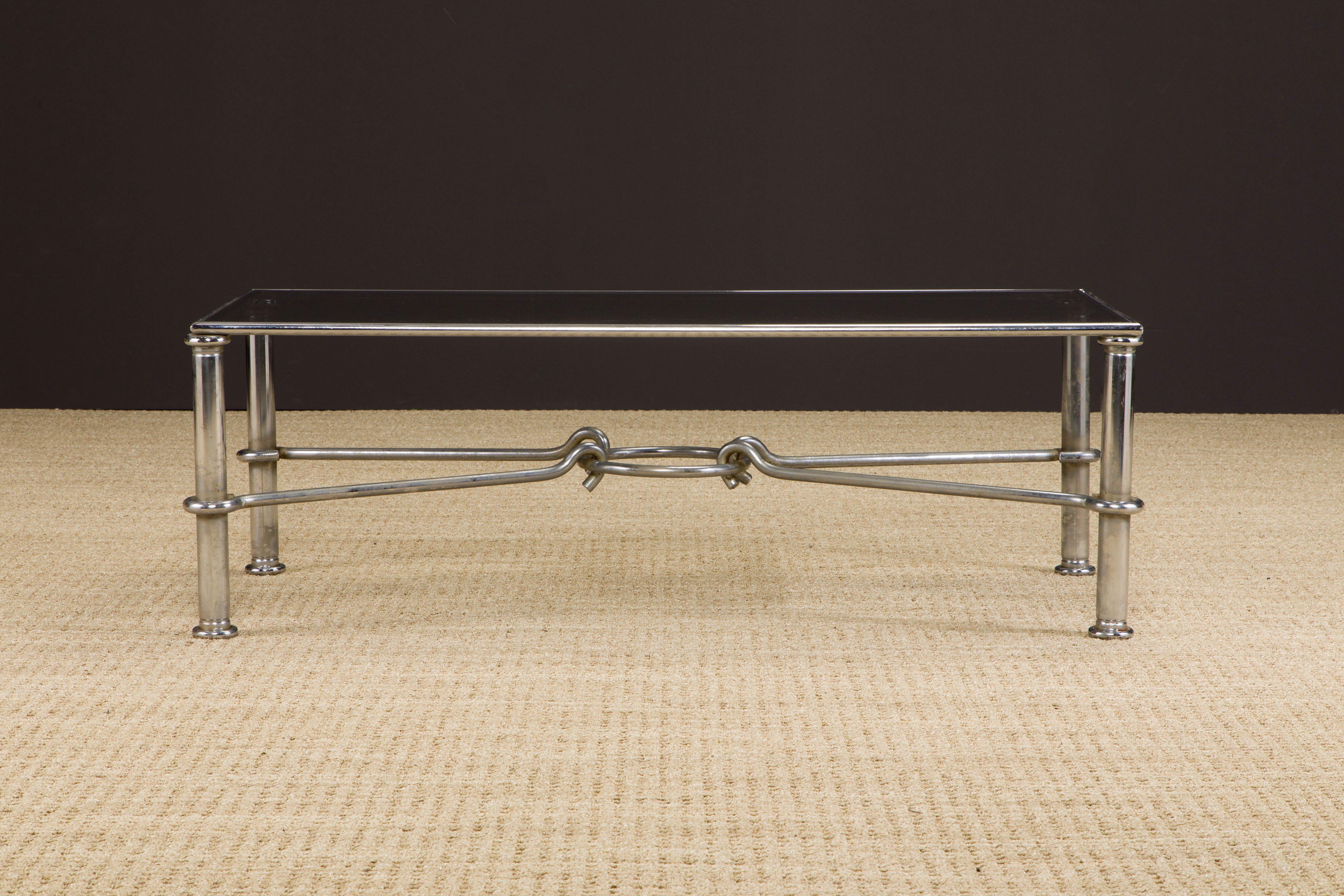 Moderne Table basse de style néoclassique équestre Giovanni Banci pour Hermès, 1970  en vente
