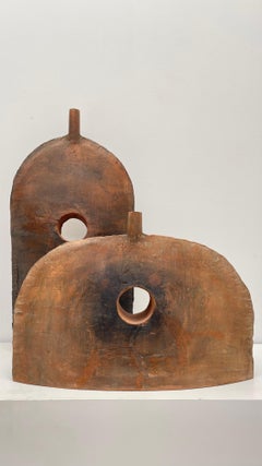 Giovanni Batista Mitri terracotta vases