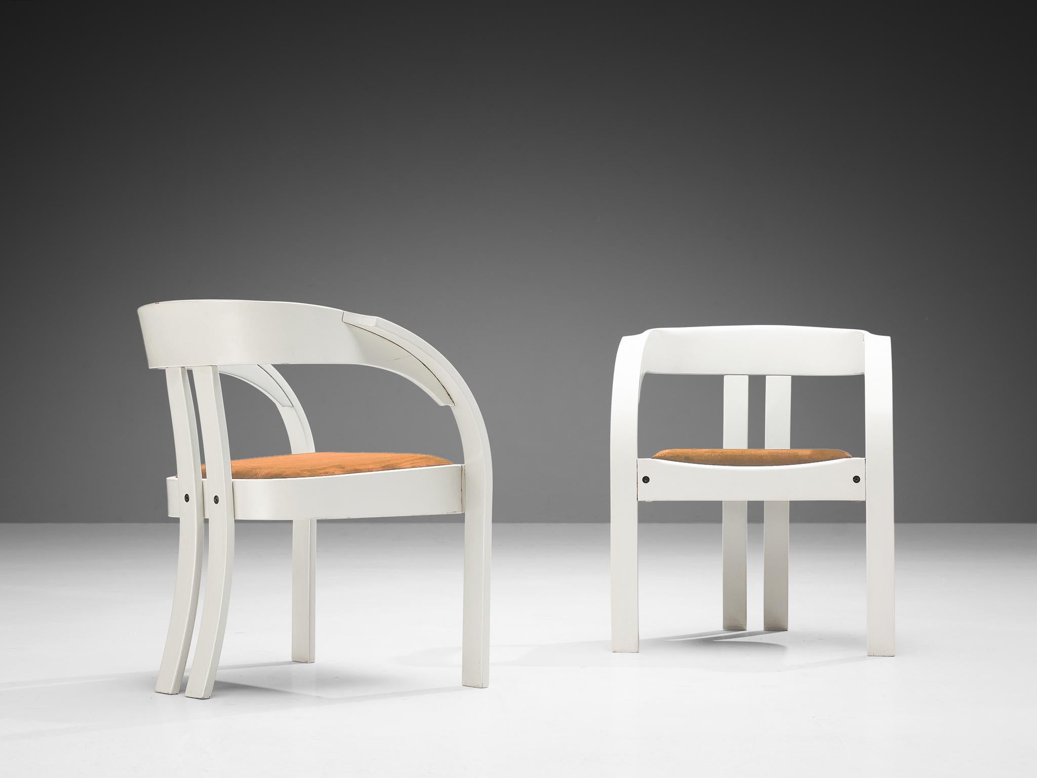 Ein Paar Sessel „Elisa“ von Giovanni Battista Bassi für Poltronova im Zustand „Gut“ im Angebot in Waalwijk, NL