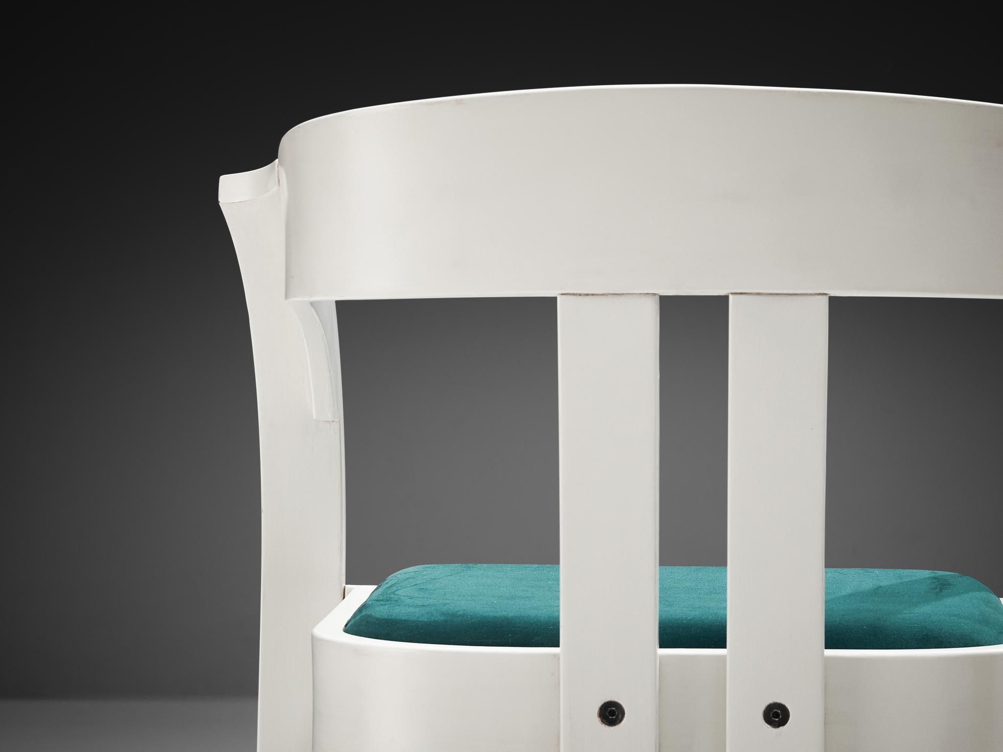 Metà XX secolo Giovanni Battista Bassi per Poltronova Set di sei poltrone 