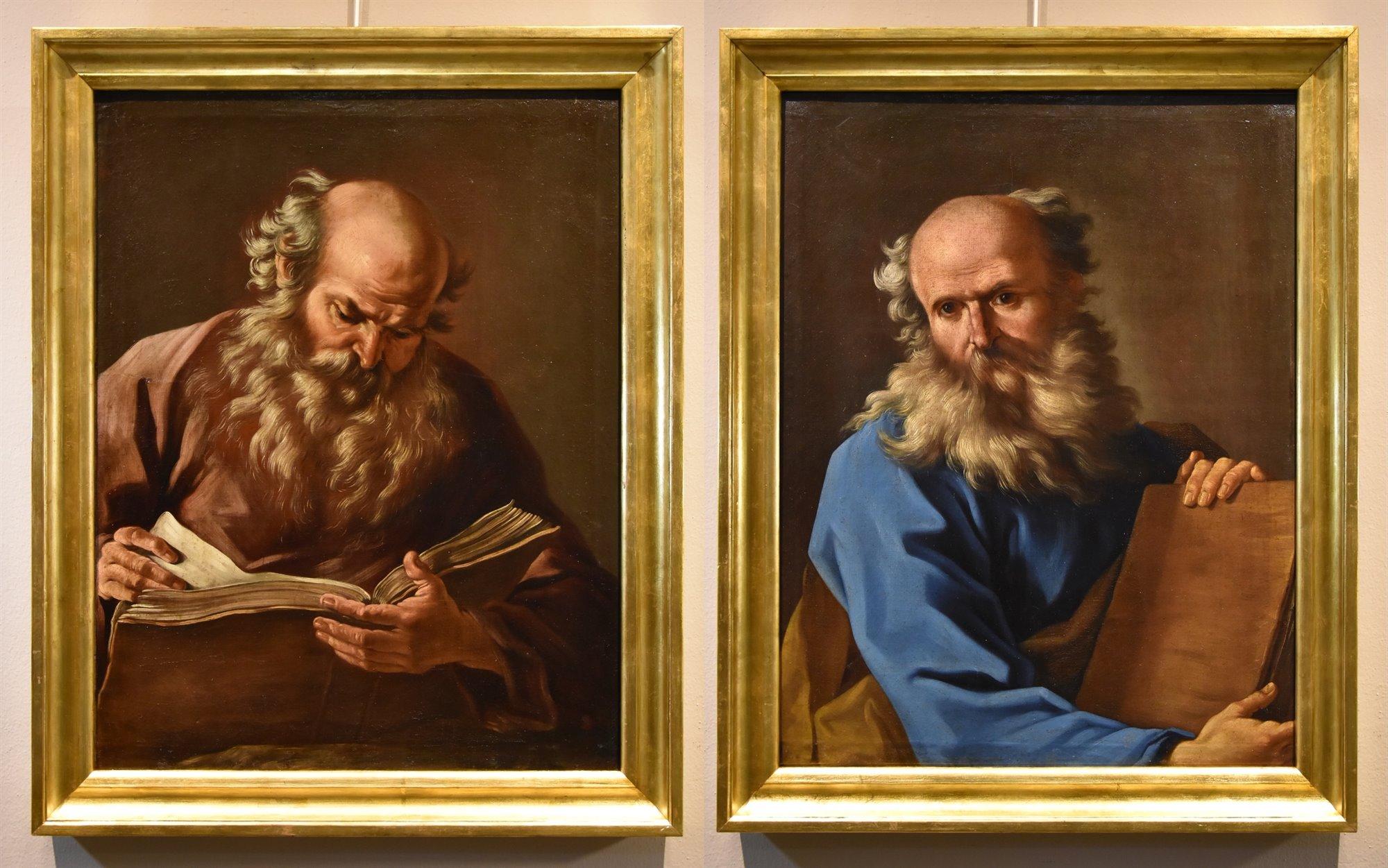 Portrait Philosopher Heraclitus Beinaschi Paint 17th Century Oil on canvas Italy For Sale 7