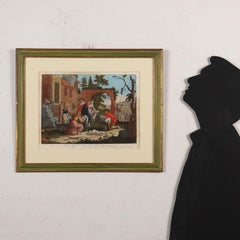 Group of twelve etchings by Giovanni Battista Cecchi, The Months of the Year