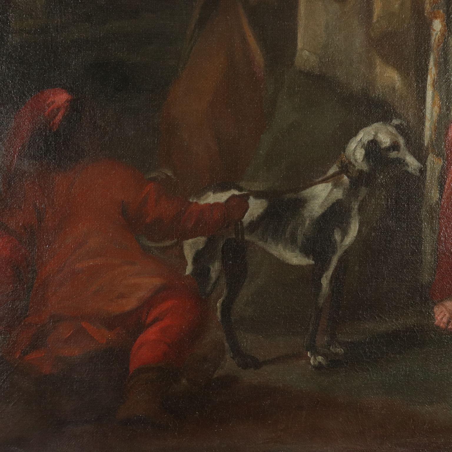 Giovanni Battista Crosato Setting of The Finding of Moses 18th Century 5
