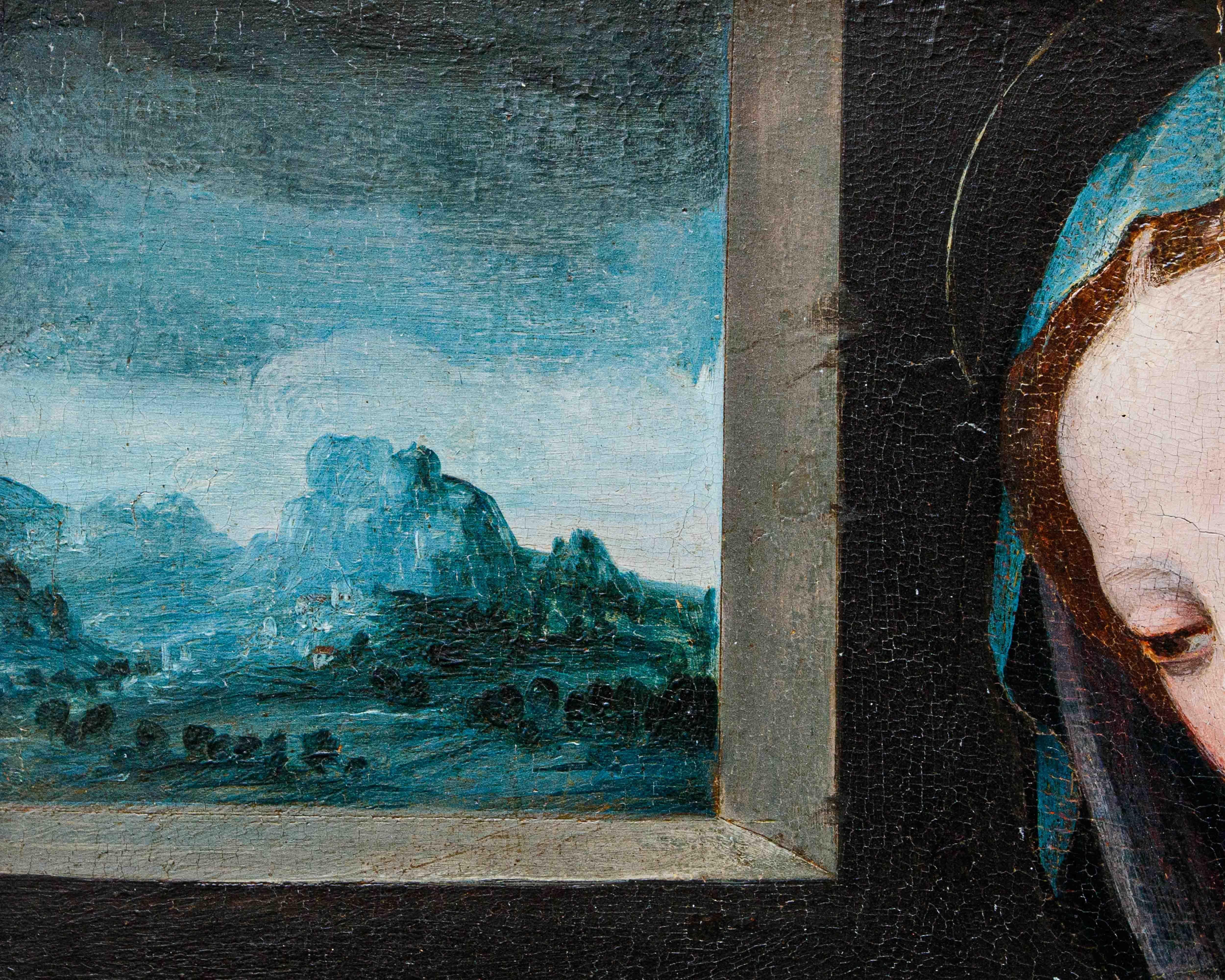 Di Giovanni Battista del Verrocchio, Madonna con Bambino e San Giovannino in vendita 3