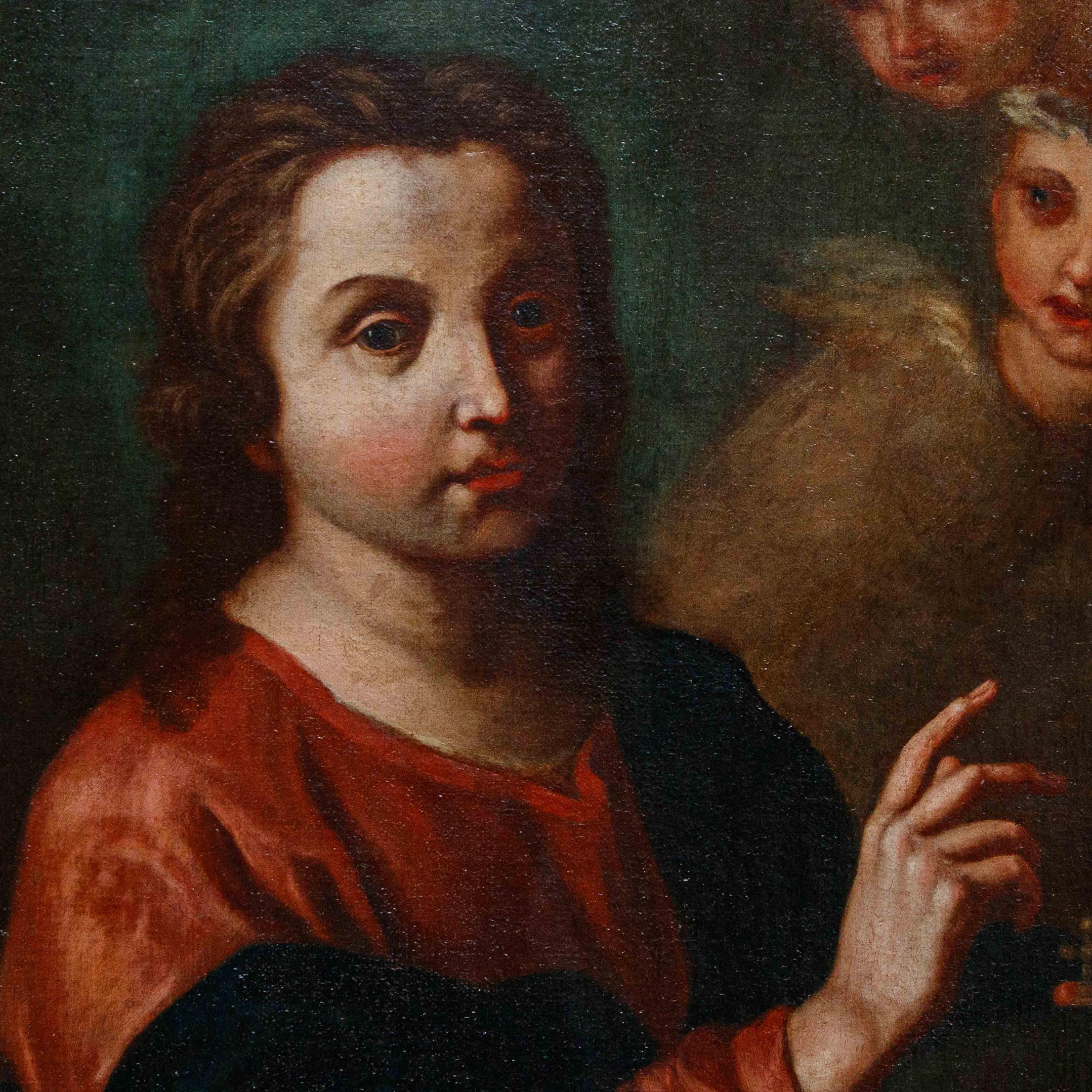 Cerchia di Giovan Battista Piazzetta (1683-1754), Cristo Salvator Mundi in vendita 2