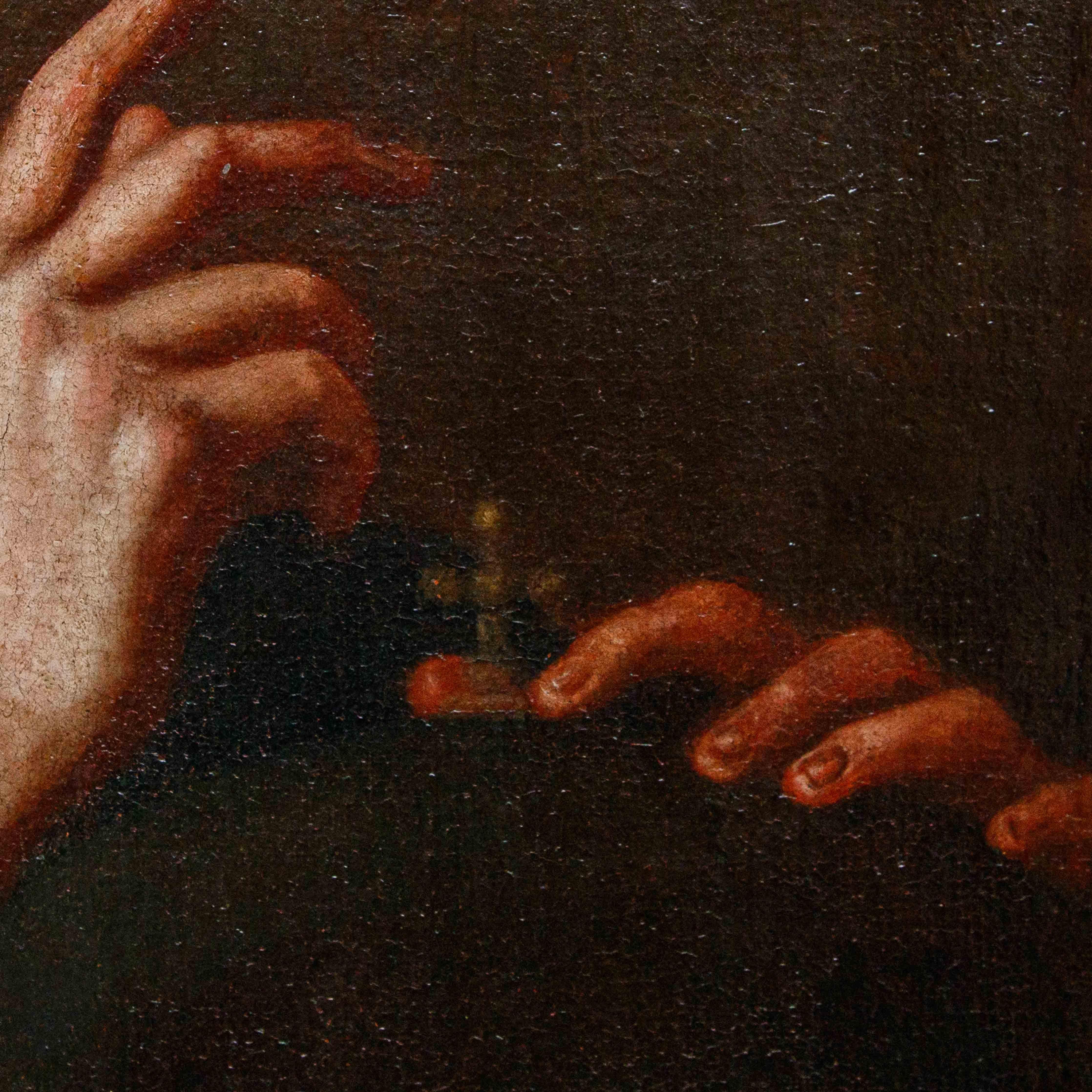 Cerchia di Giovan Battista Piazzetta (1683-1754), Cristo Salvator Mundi in vendita 4