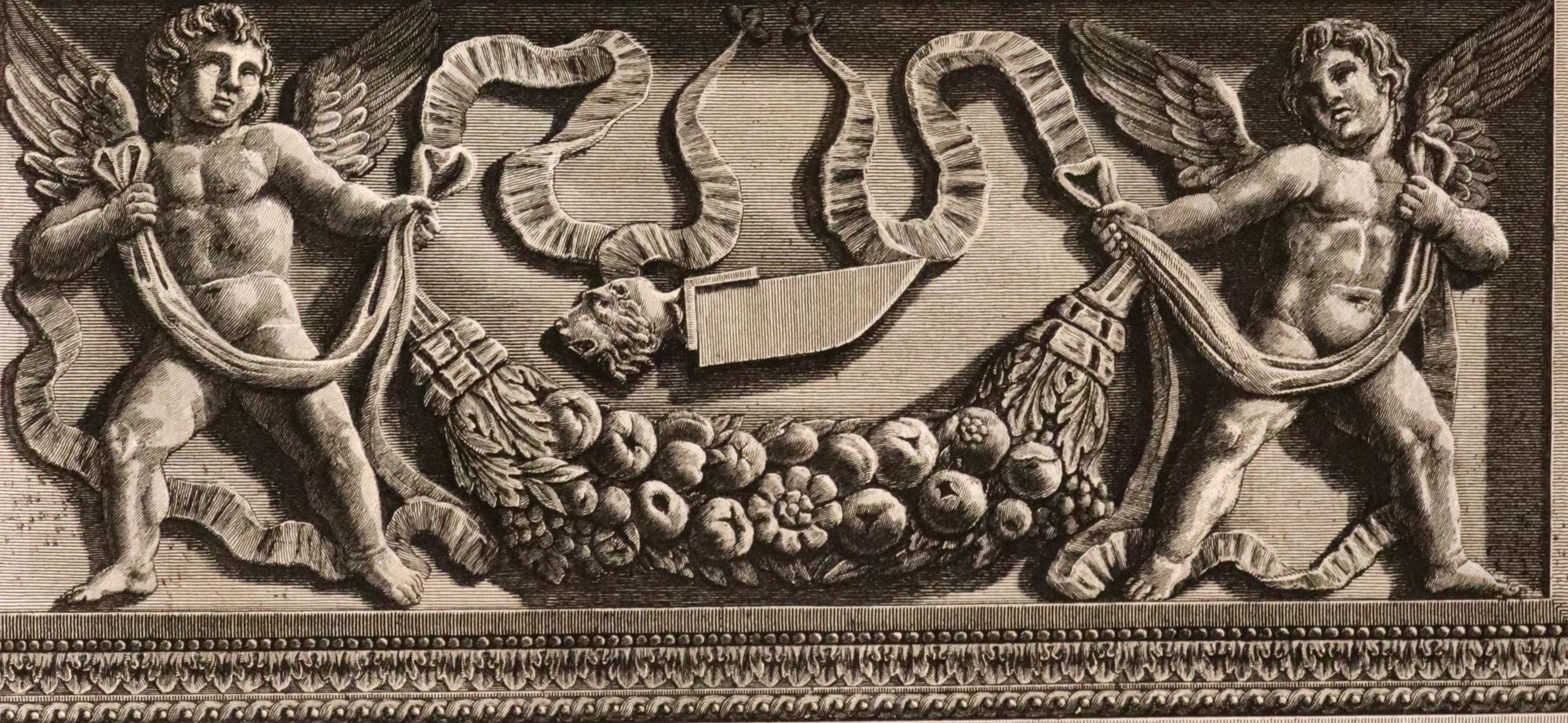 Giovanni Battista Piranesi (Italiener, 1720-1778), Kupferstich eines antiken Marmors im Zustand „Gut“ im Angebot in Downingtown, PA