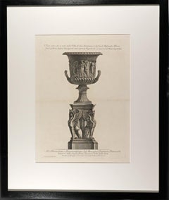 Giovanni Battista Piranesi (Italian, 1720–1778), Engraving of an Urn