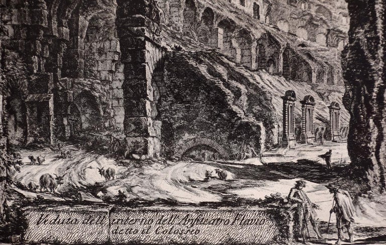 colosseum interior drawing