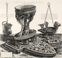 Altra veduta del medesimo in prospettiva - Eau-forte de G.B. Piranesi - 1778