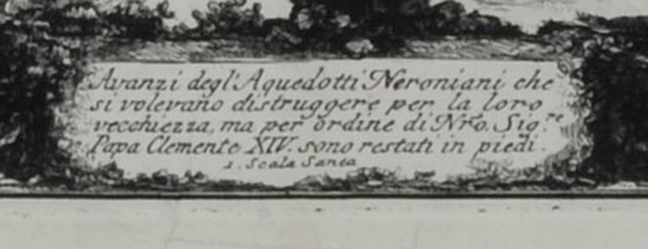 Avanzi degli Acquedotti Neroniani che si volevano distruggere per le loro vecchi 1