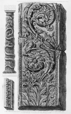 Avanzo di un Pilastro con vari intrecci d
Ornamenti - Etching - 1778