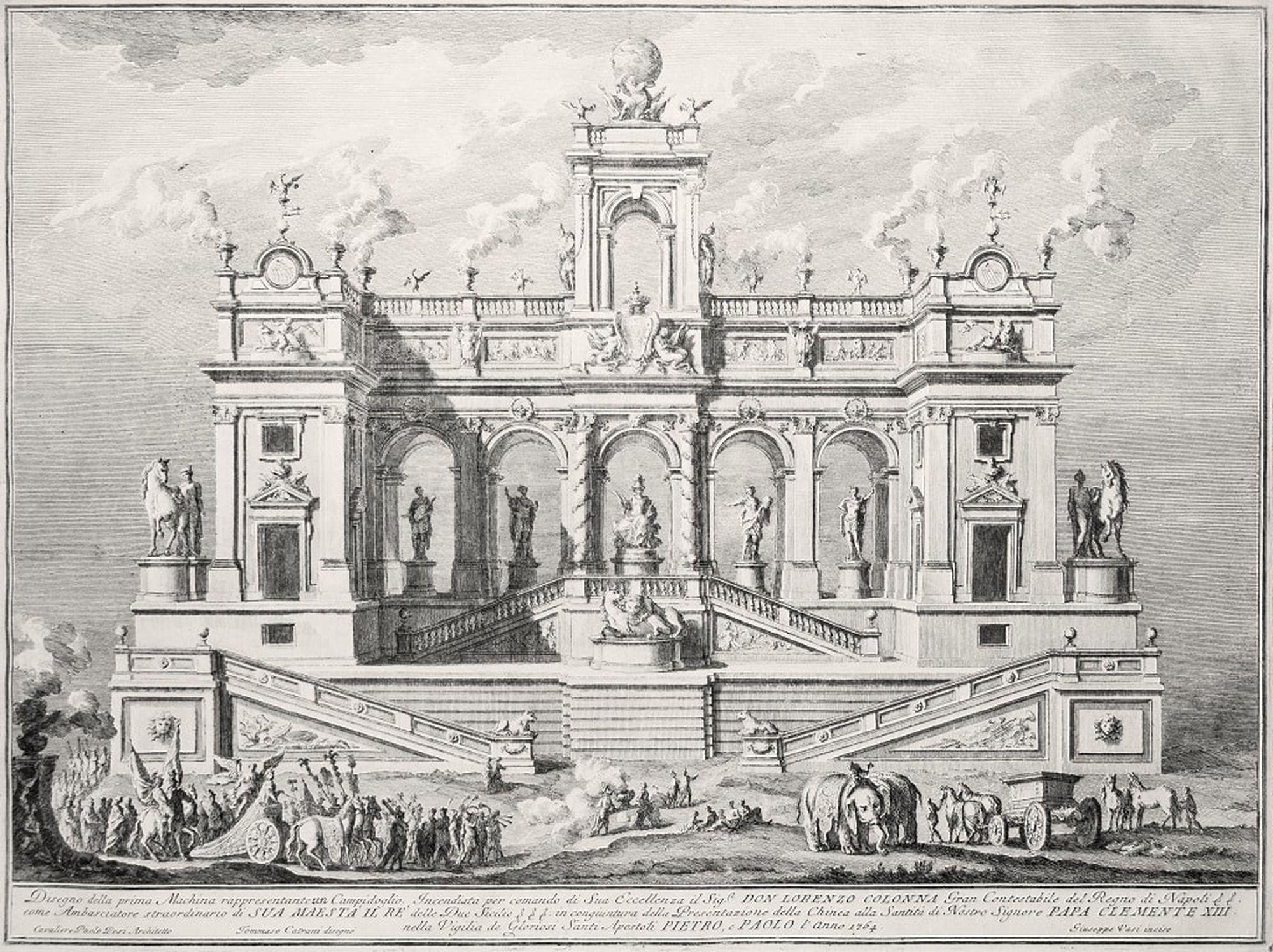 Bundle di 6 acqueforti di Piranesi, Rossini, Vasi 1