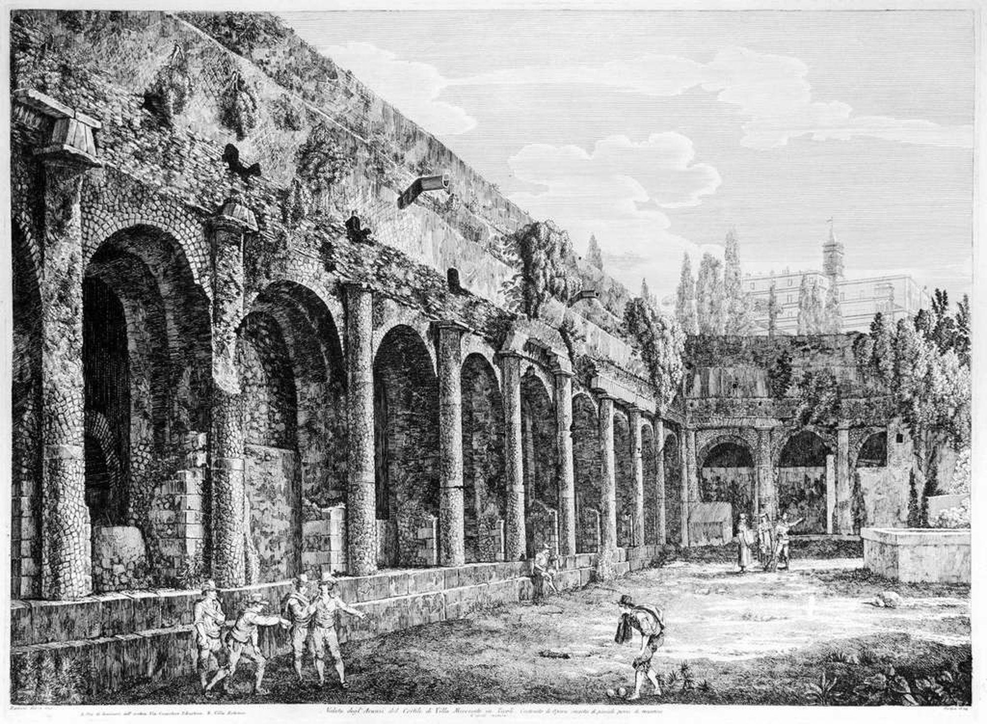 Bundle di 6 acqueforti di Piranesi, Rossini, Vasi 4
