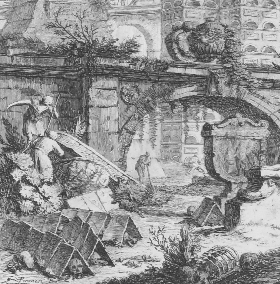 Camera sepolcrale - Print Antichi maestri di Giovanni Battista Piranesi