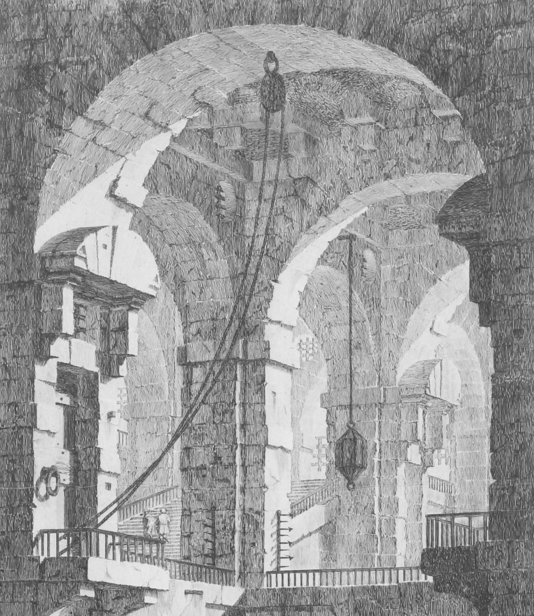 Carcere ascura (Alte Meister), Print, von Giovanni Battista Piranesi