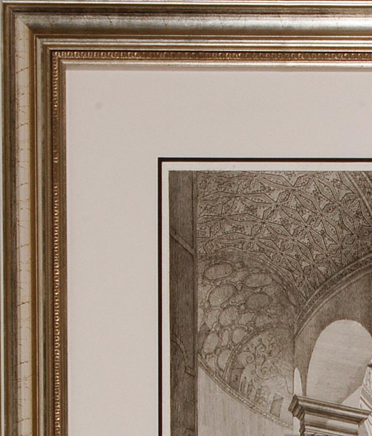 Church of St. Costanza, Rome: An 18th Century Piranesi Architectural Etching  For Sale 2