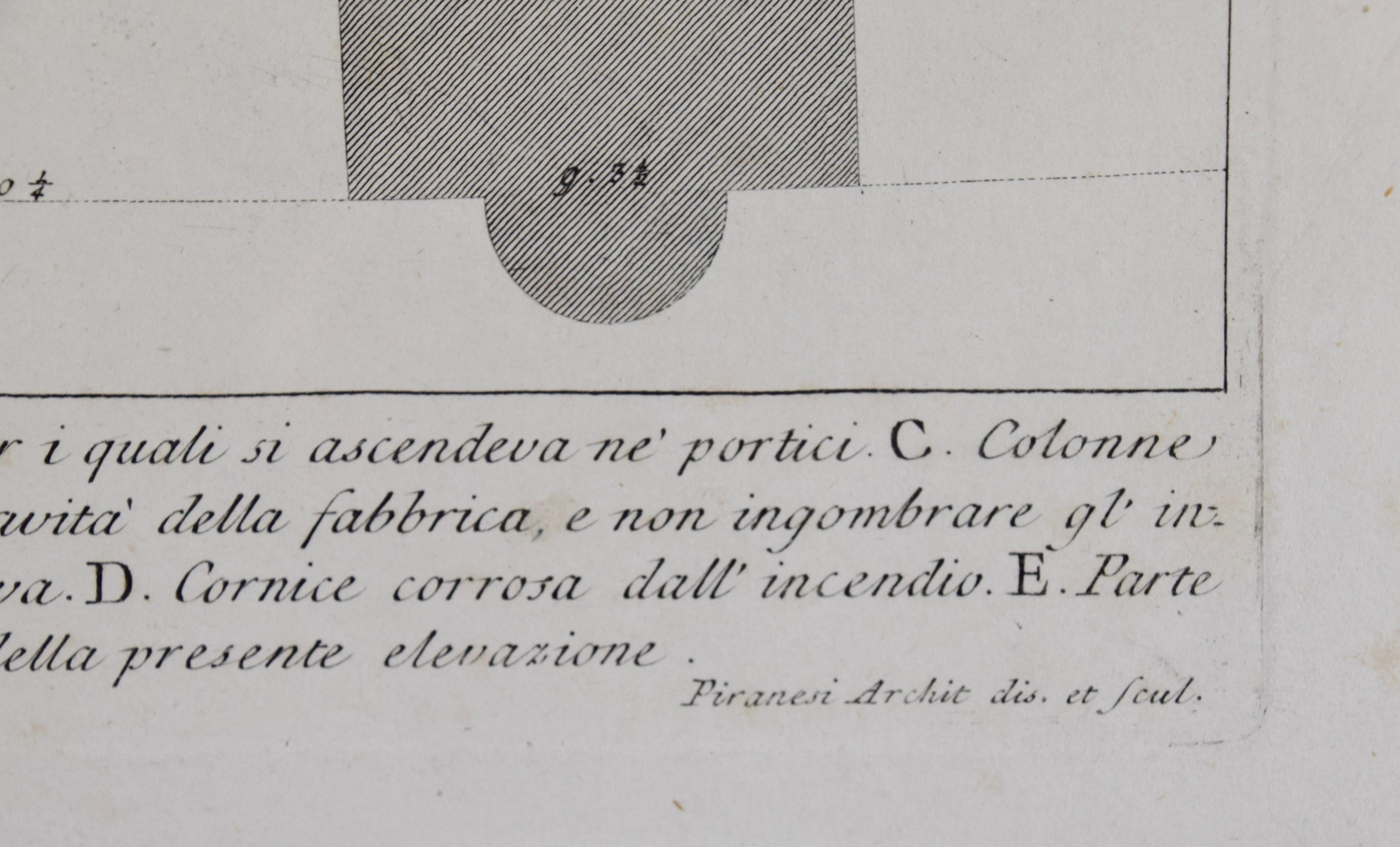 Pair of Piranesi Etchings of Ancient Roman Architectural Objects, 18th Century  4