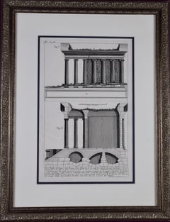 Pair of Piranesi Etchings of Ancient Roman Architectural Objects, 18th Century