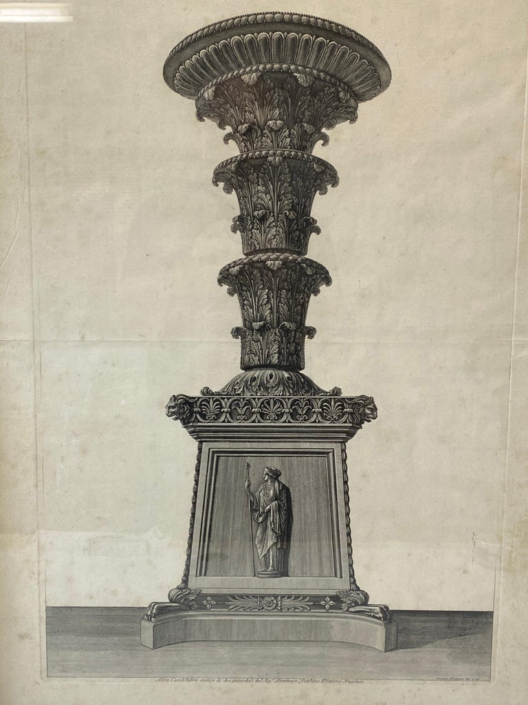 Pair of Framed Giovanni Battista Piranesi Architectural Vases Etchings C.1770

Outstanding pair of antique etchings by Piranesi

A Sua Eccellenza Miledi Maria Fox - Plate marks 17